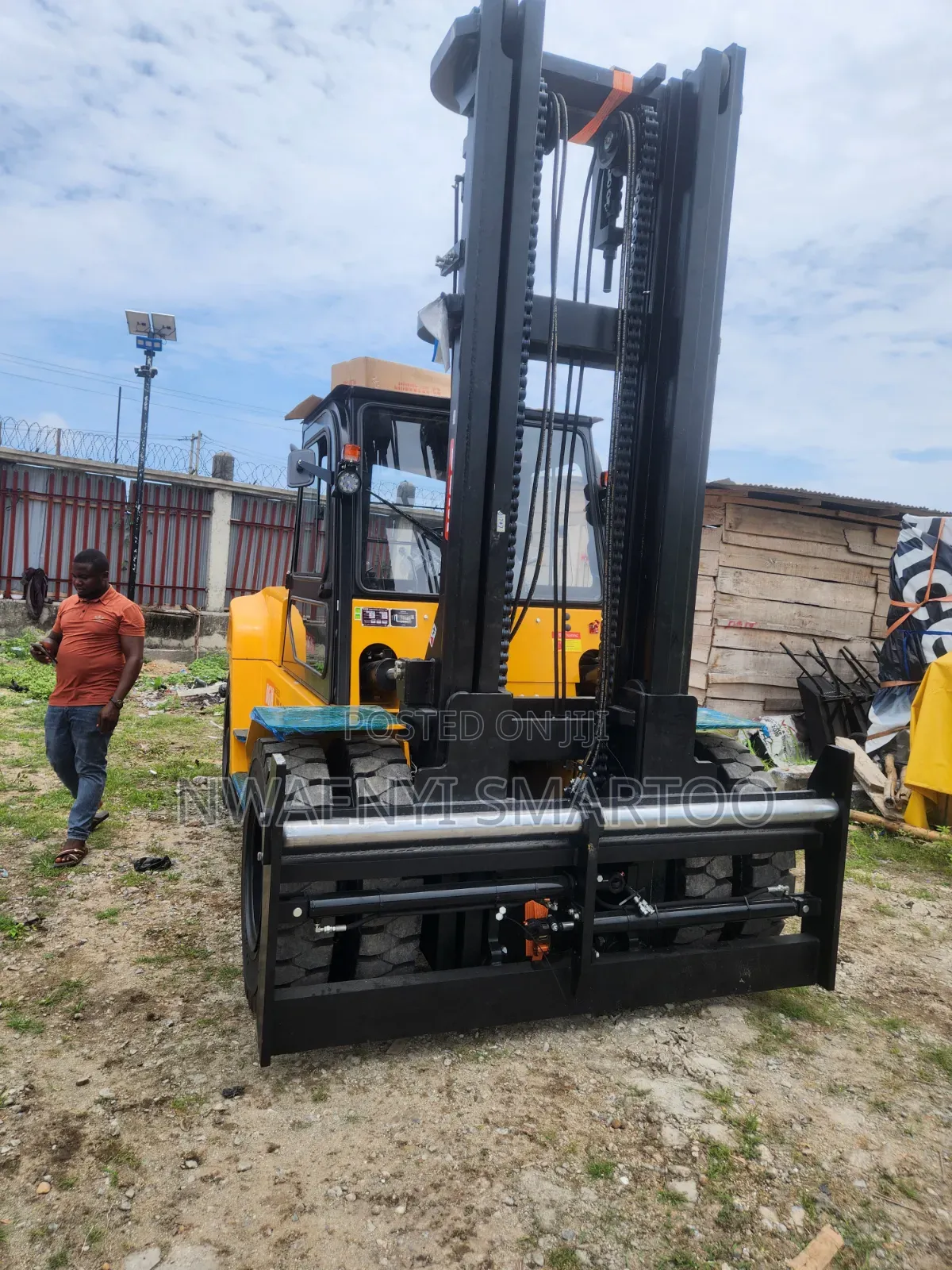 Forklift 10ton With 4.5meters Hight