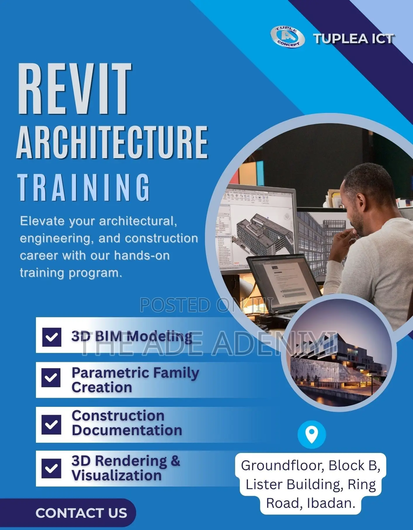 Revit Architecture Training at Tuplea Ict, Ibadan