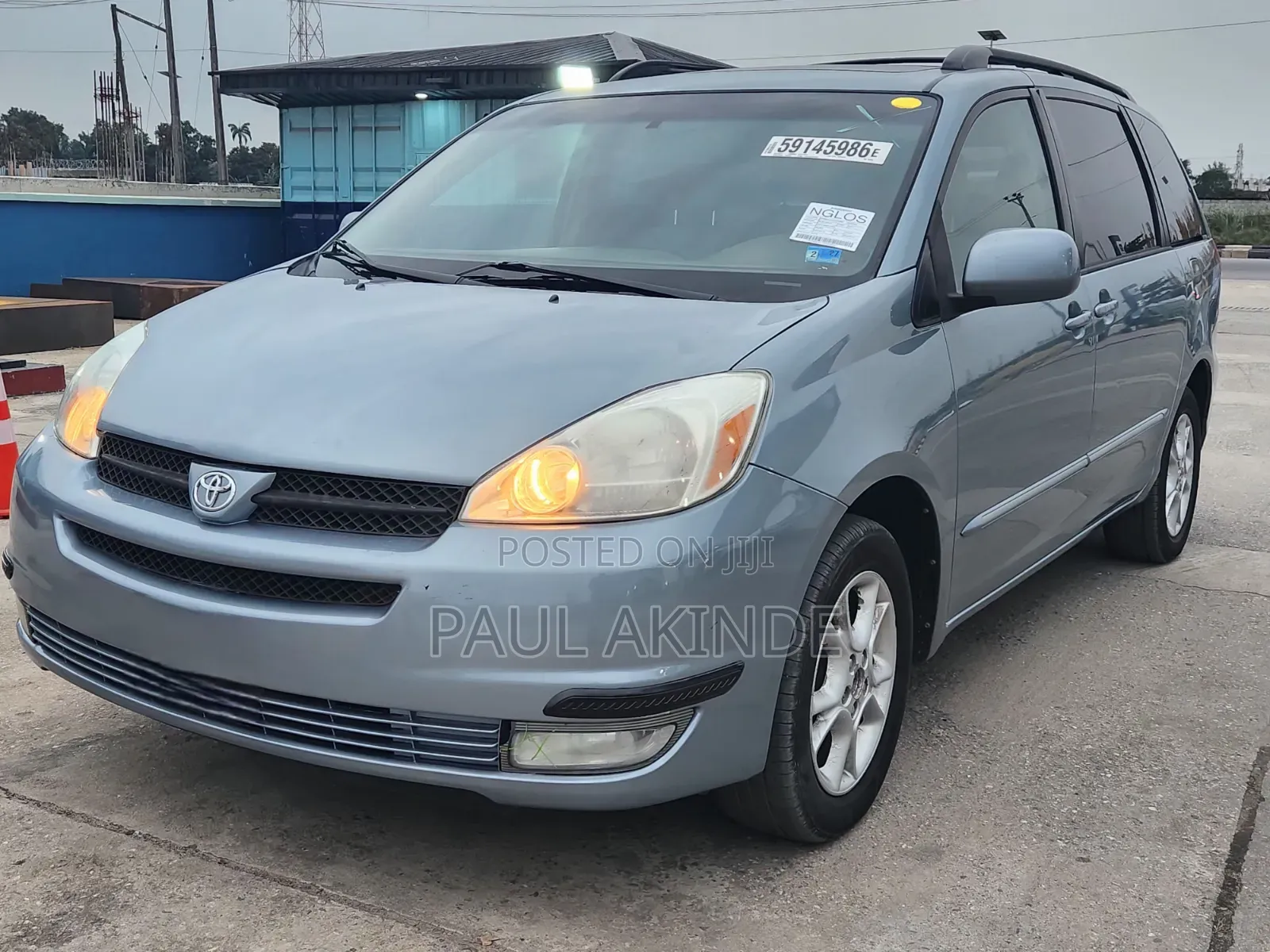 Toyota Sienna XLE Limited AWD 2005 Blue