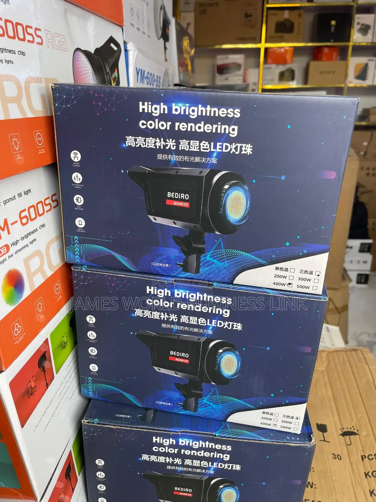 Bd400 Led Video Light With Stand