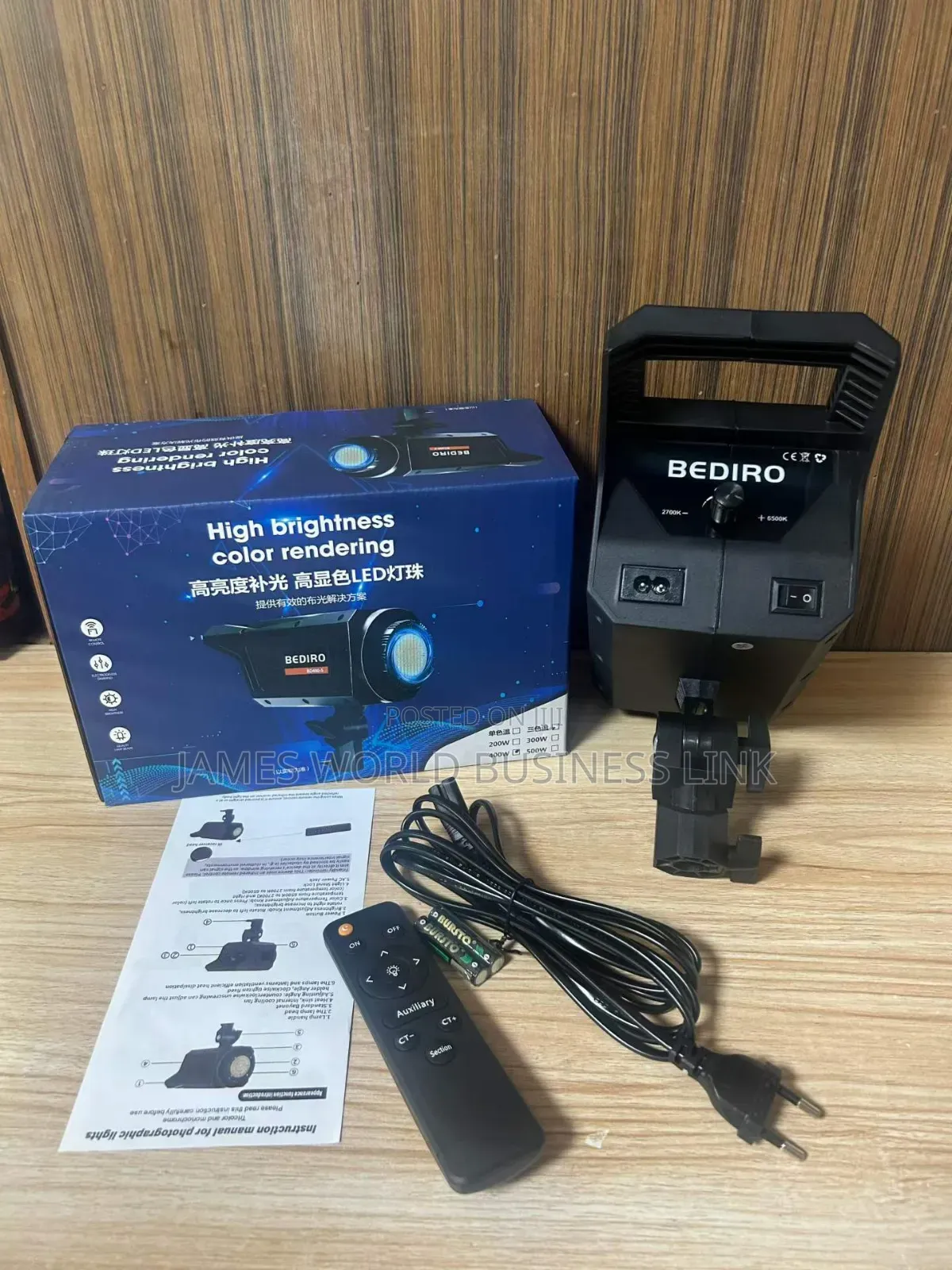 Bd400 Led Video Light With Stand