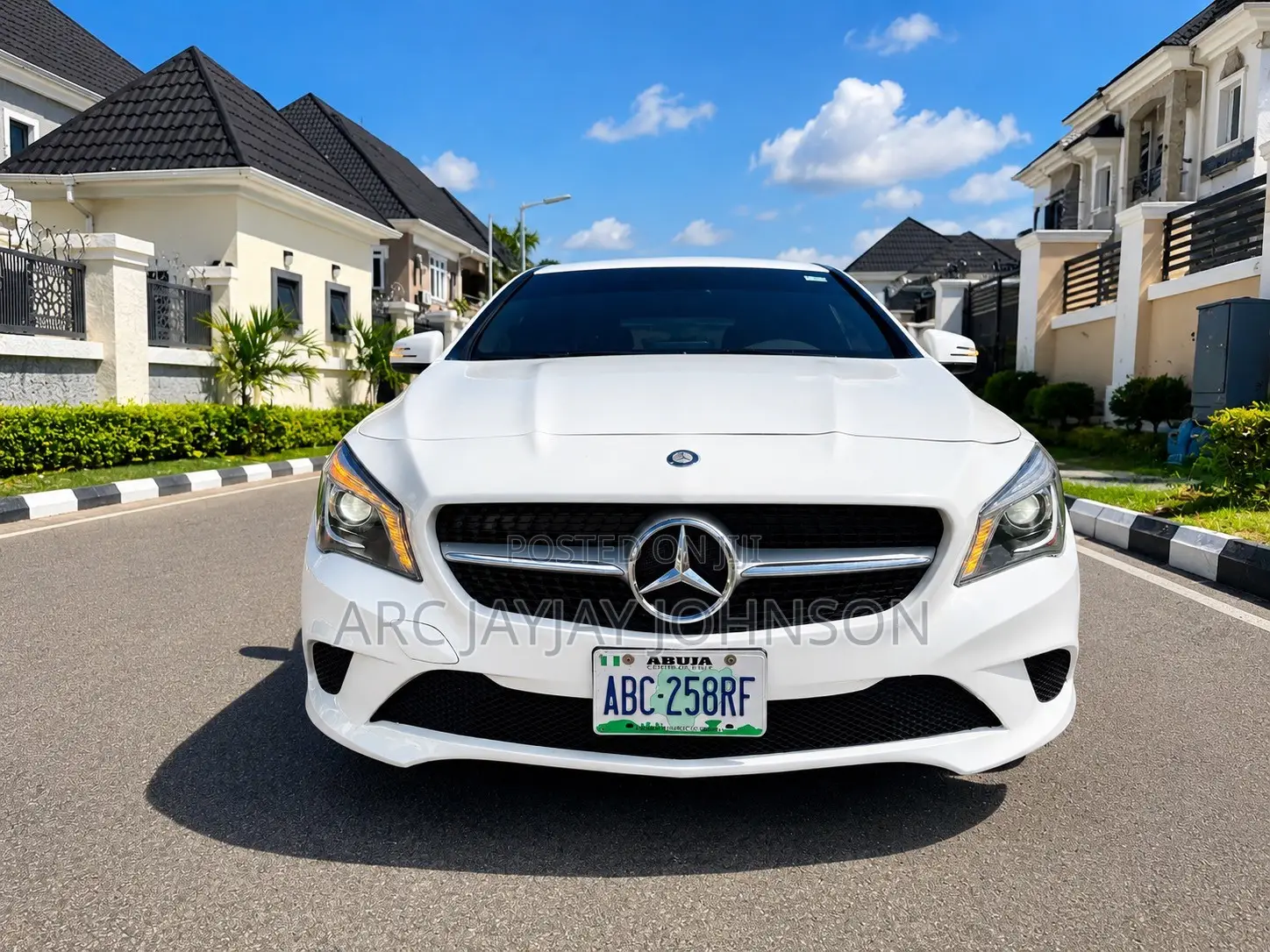 Mercedes-Benz CLA-Class AMG CLA 45 4MATIC Sedan 2016 White