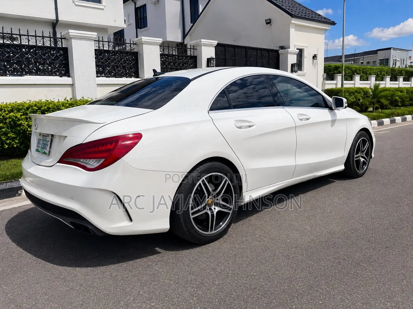 Mercedes-Benz CLA-Class AMG CLA 45 4MATIC Sedan 2016 White