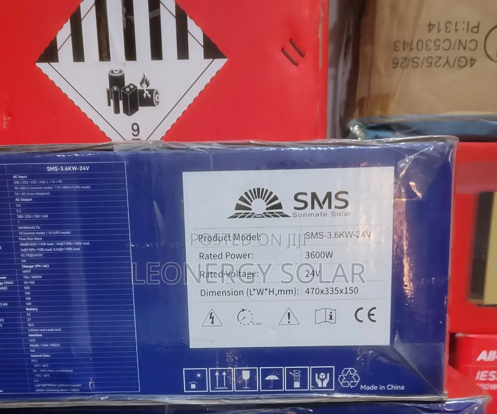 SMS 3.6kva 24v Hybrid Inverter