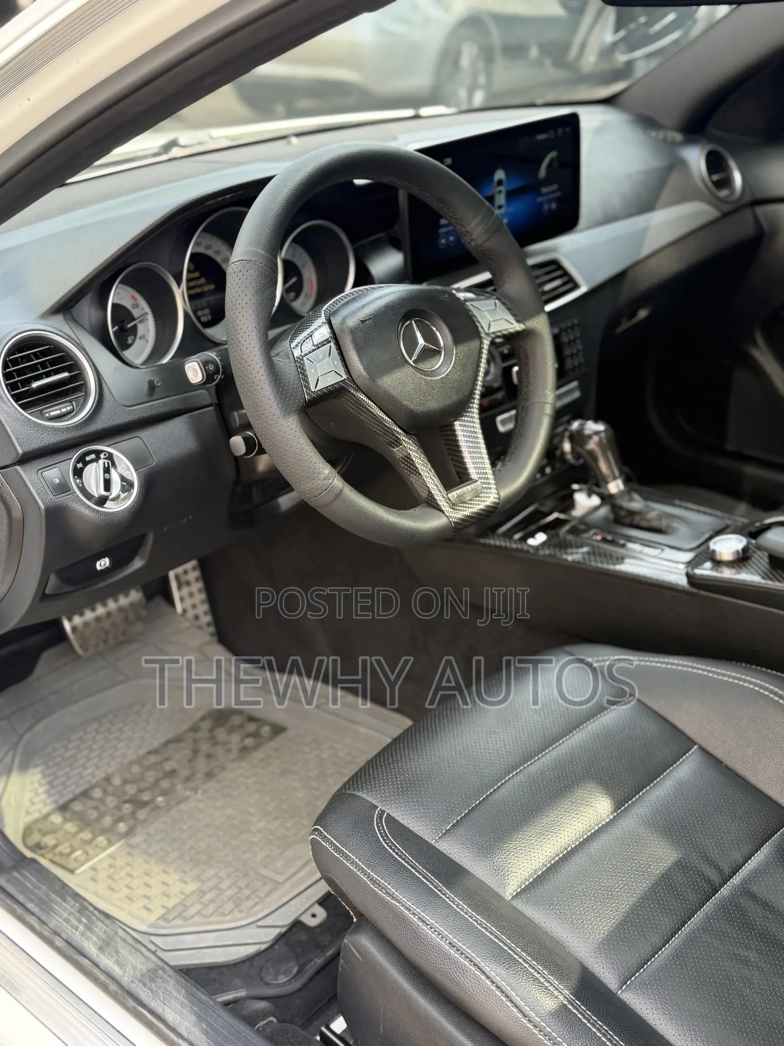 Mercedes-Benz C300 Sport 4Matic Sedan AWD (3.5L 6cyl 7A) 2013 White