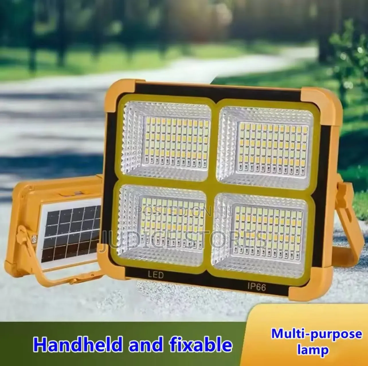 Outdoors Solar Rechargeable Lamp