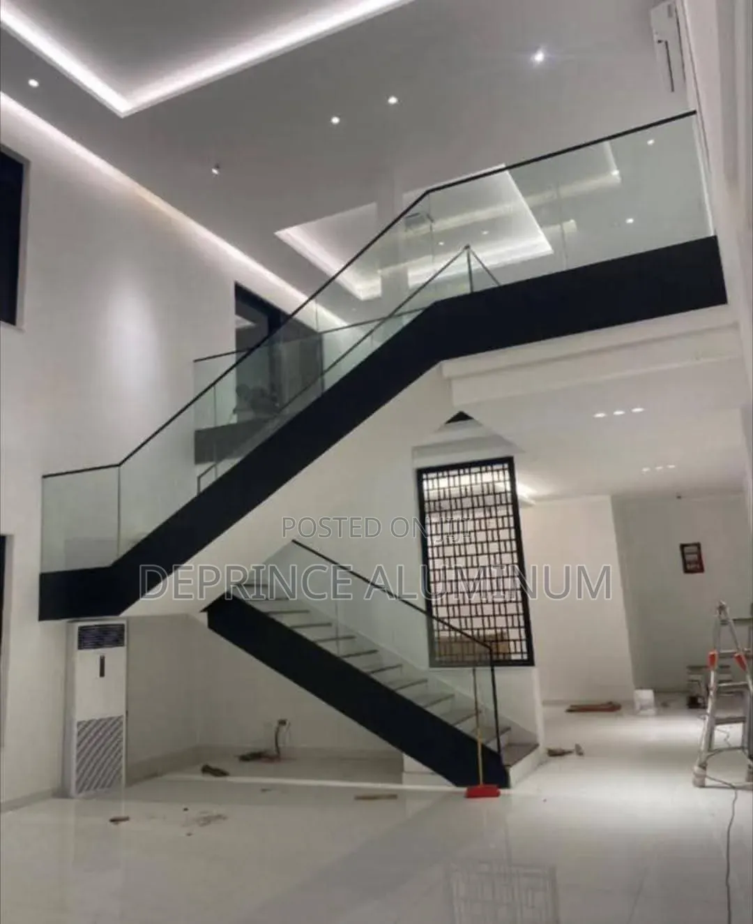 Aluminum Steel Rail Partition