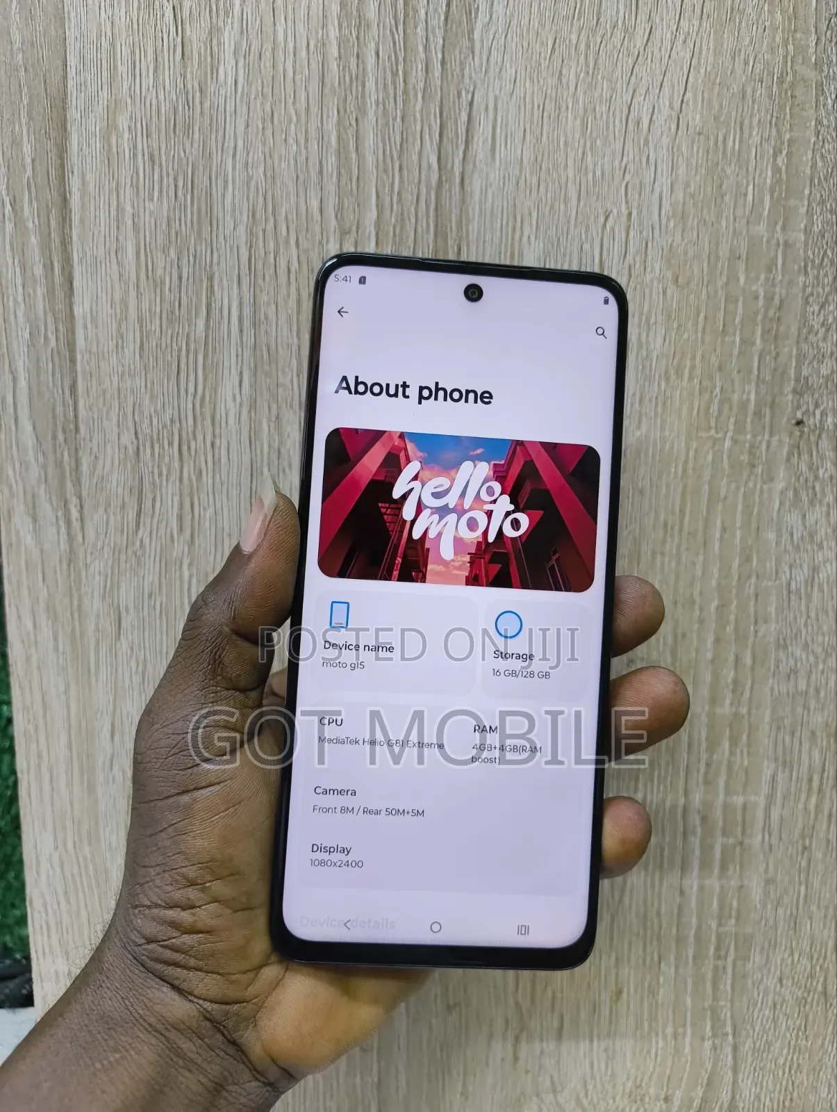Motorola Moto G15 128 GB Gray