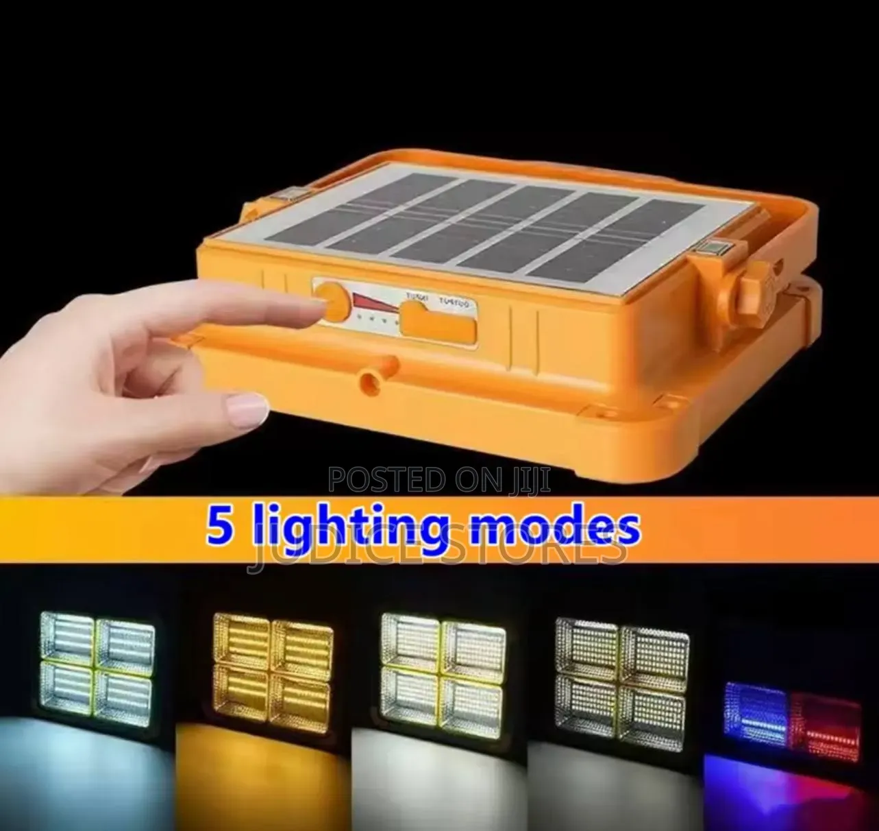 Outdoors Solar Rechargeable Lamp