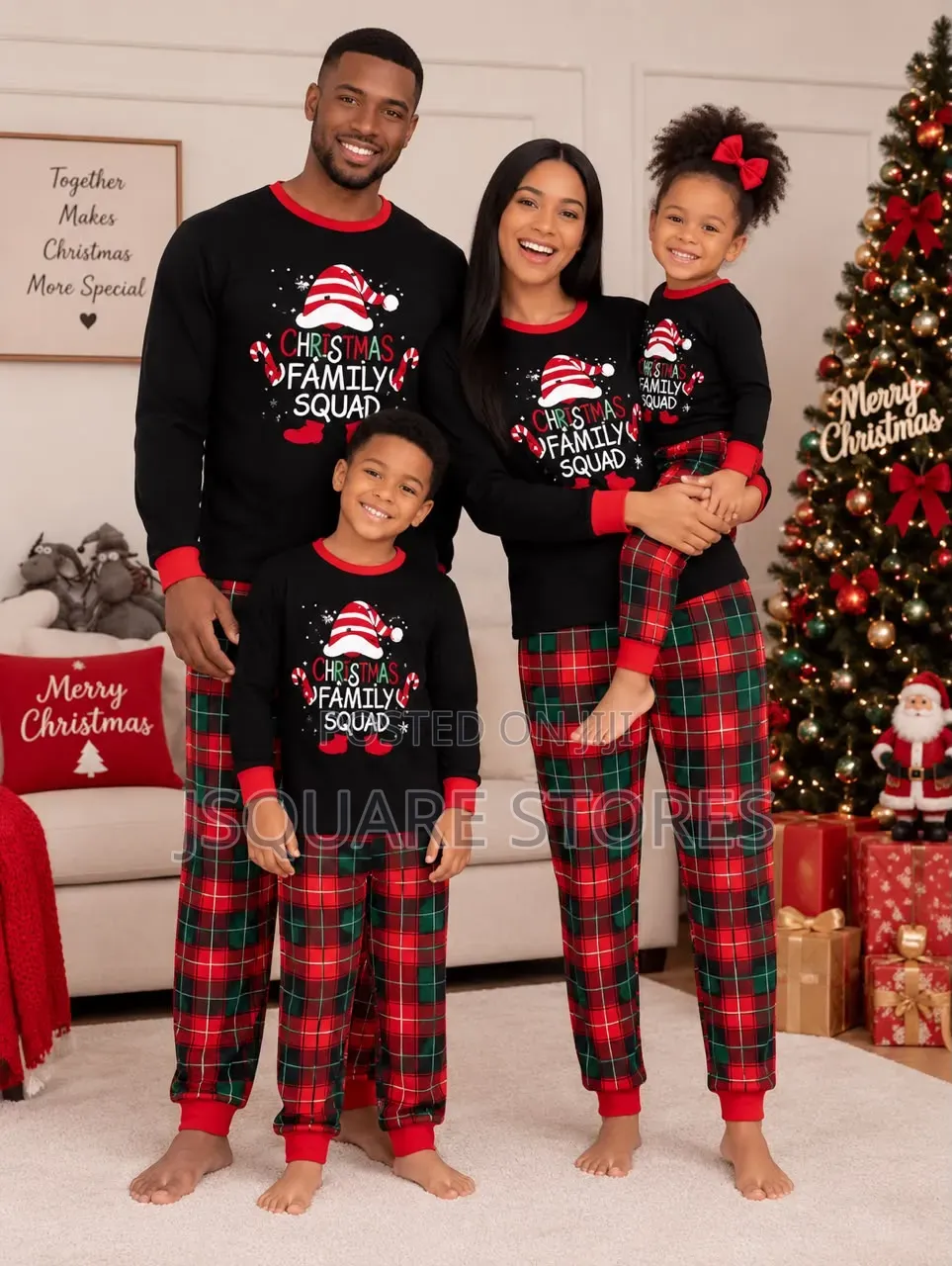 Family Christmas Pyjamas S, M, L, XL, 2XL and 3XL Children: 2 to 15yrs