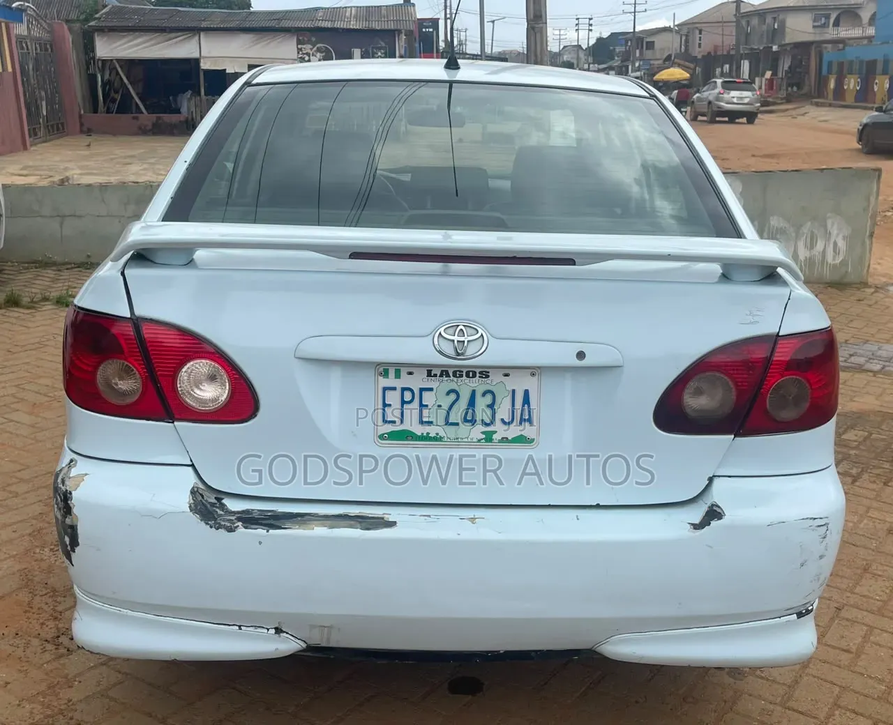 Toyota Corolla S 2006 White