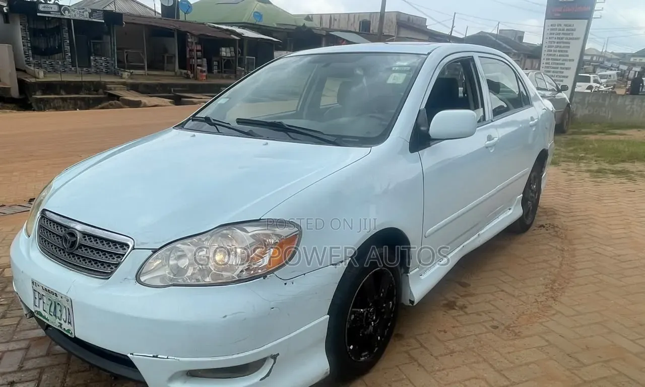 Toyota Corolla S 2006 White