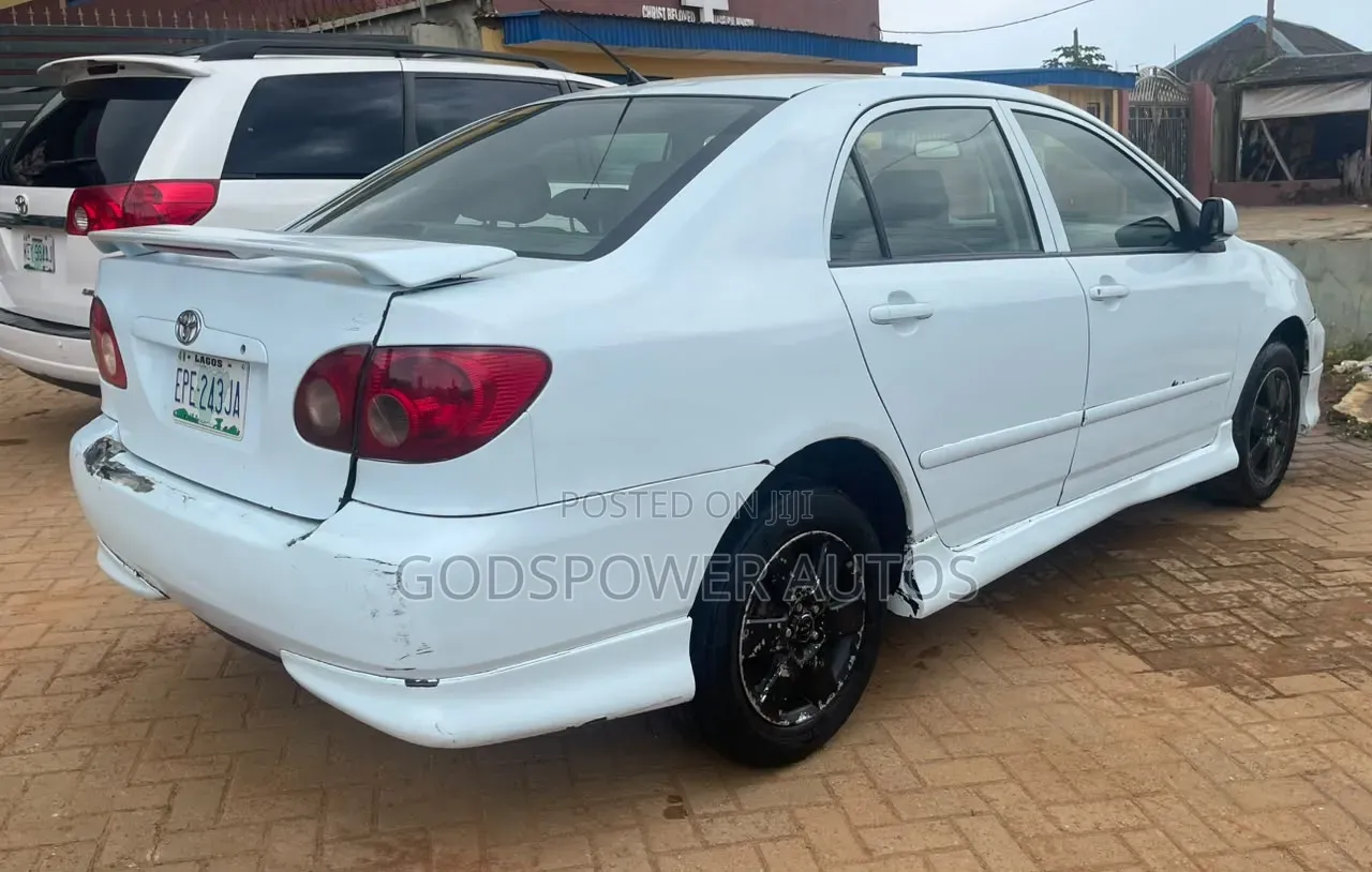 Toyota Corolla S 2006 White