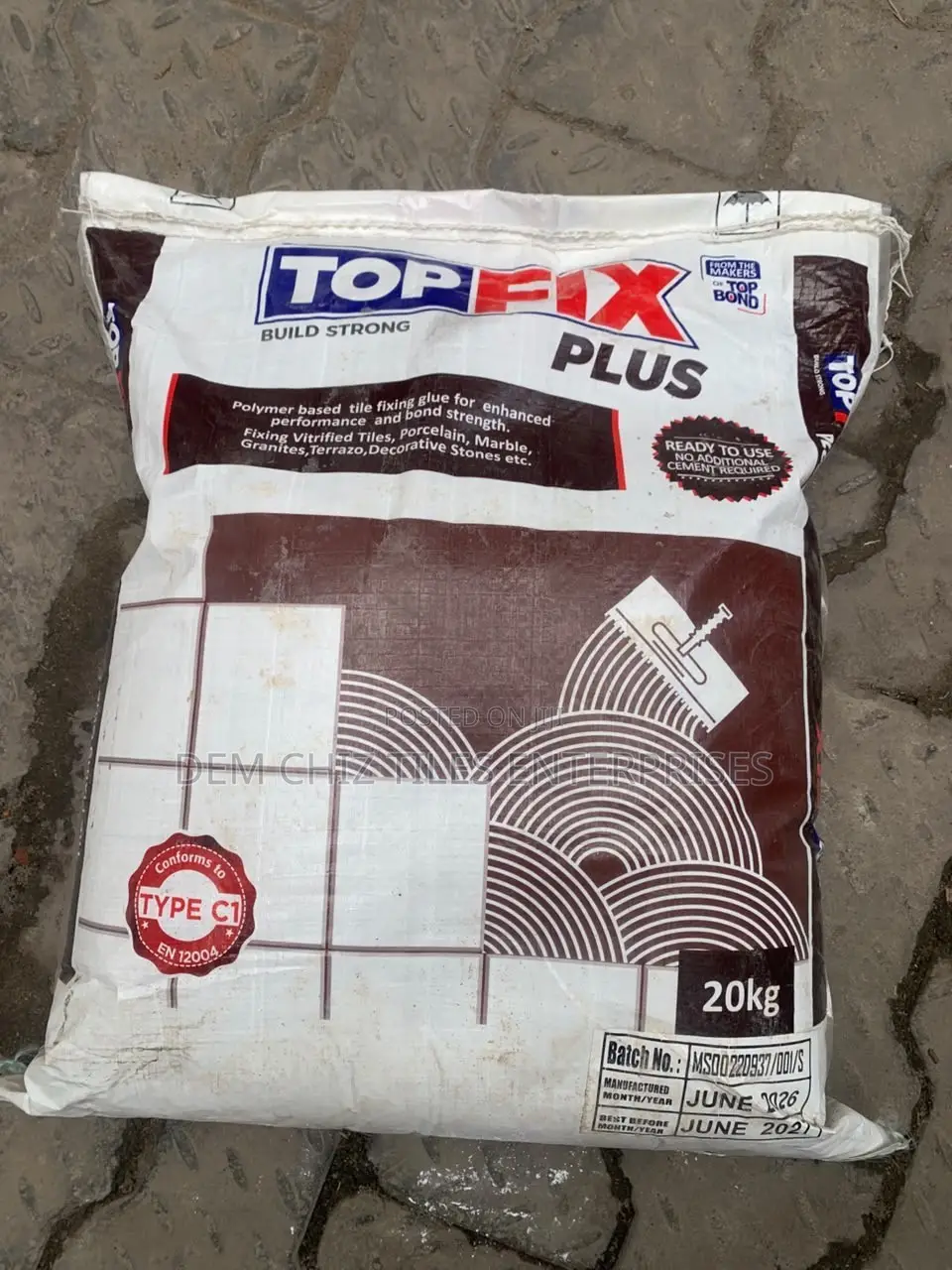 Top-Fix Tiles Gum
