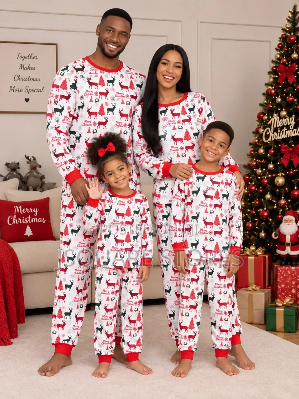 Christmas Pyjamas
Adult: S, M, L, XL, 2XL, 3XL
KIDS: Age 2yrs to 15yrs