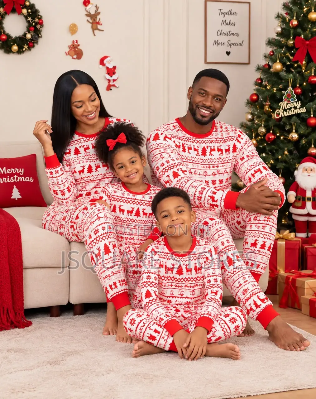 Christmas Pyjamas
Adult: S, M, L, XL, 2XL, 3XL
KIDS: Age 2yrs to 15yrs