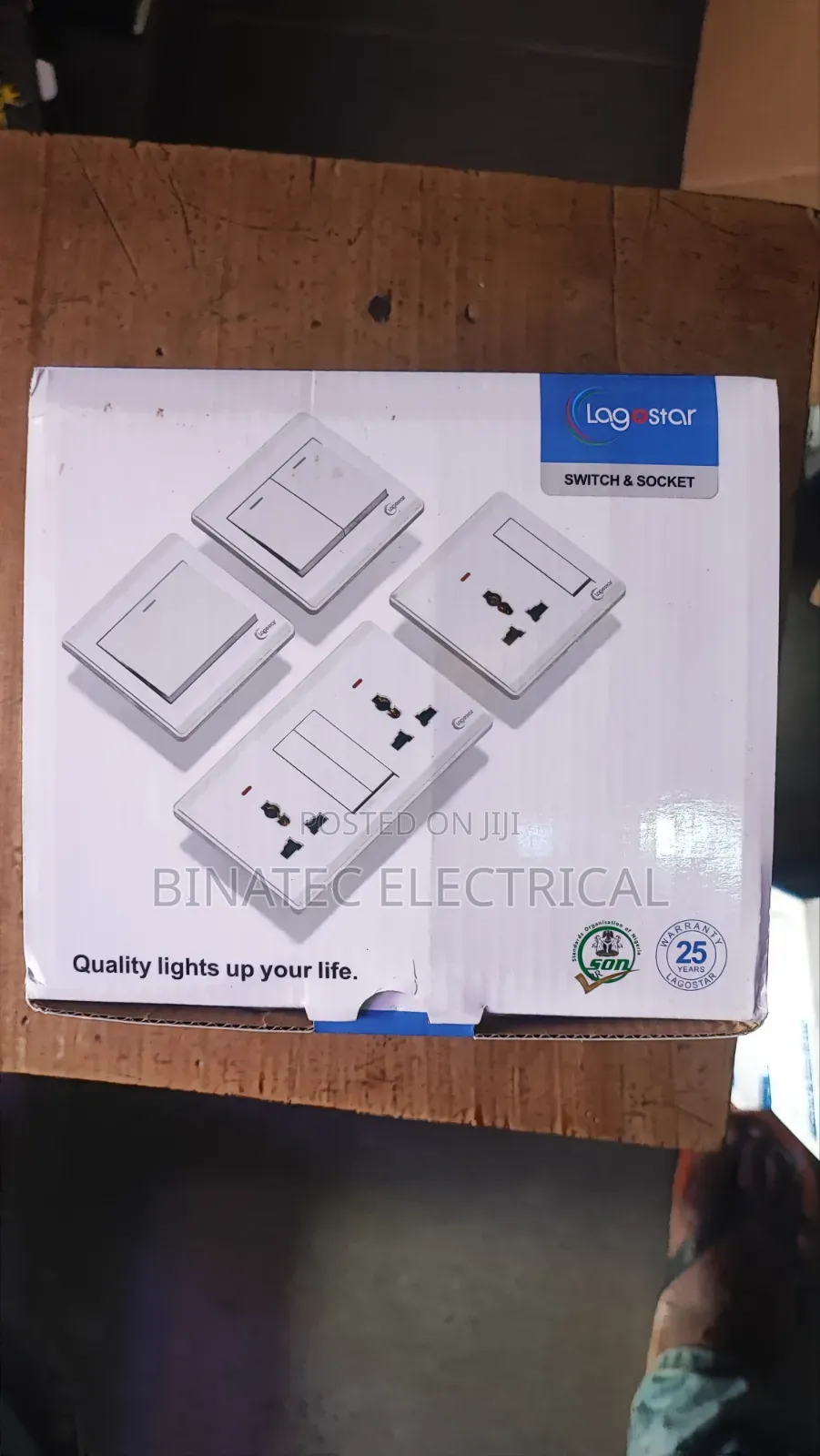 Lagos Star Switch and Sockets