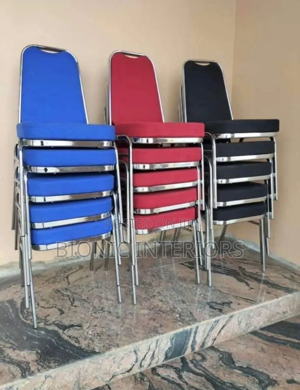 Executive Banquet Chair With Stainless Leg
