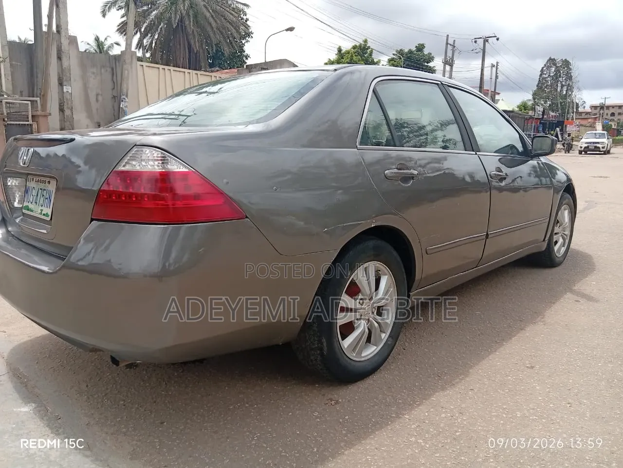 Honda Accord 2007 Gray