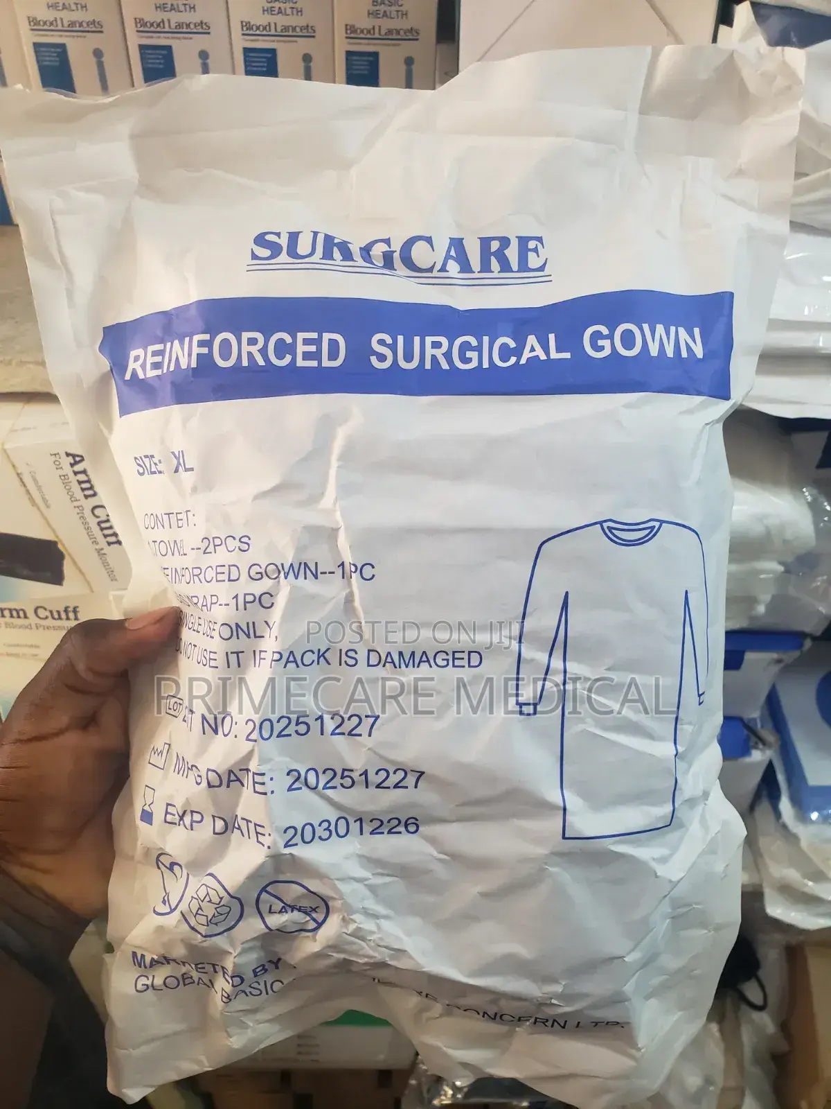 Reinforced Surgical Gown