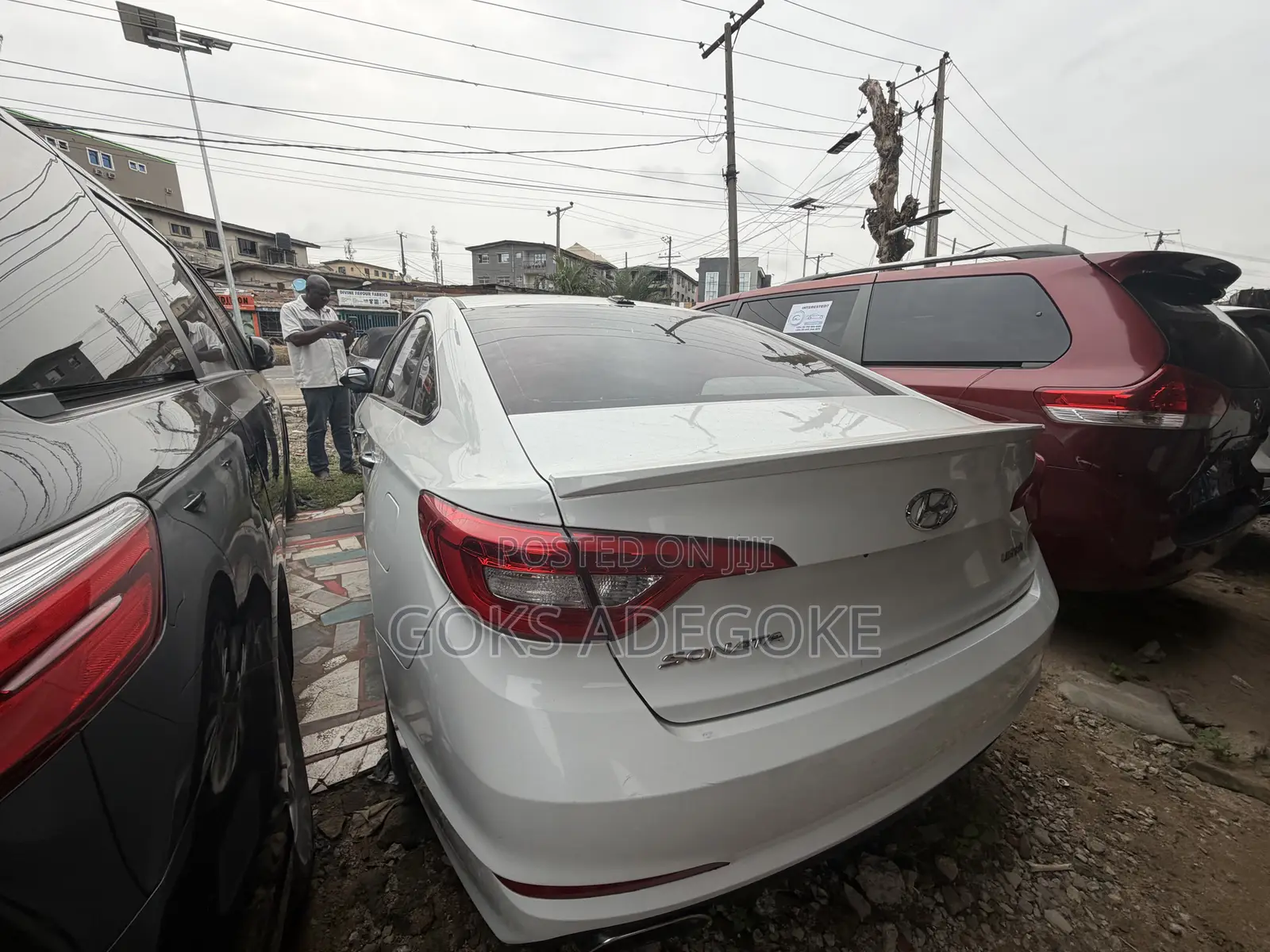 Hyundai Sonata 2015 White
