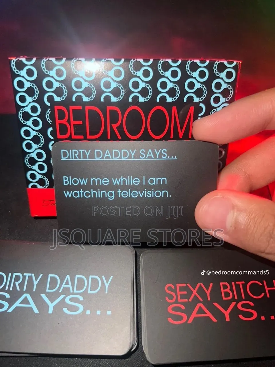 Bedroom Command Erotic Couple Card Game Spice Up Your Love/Sex Life