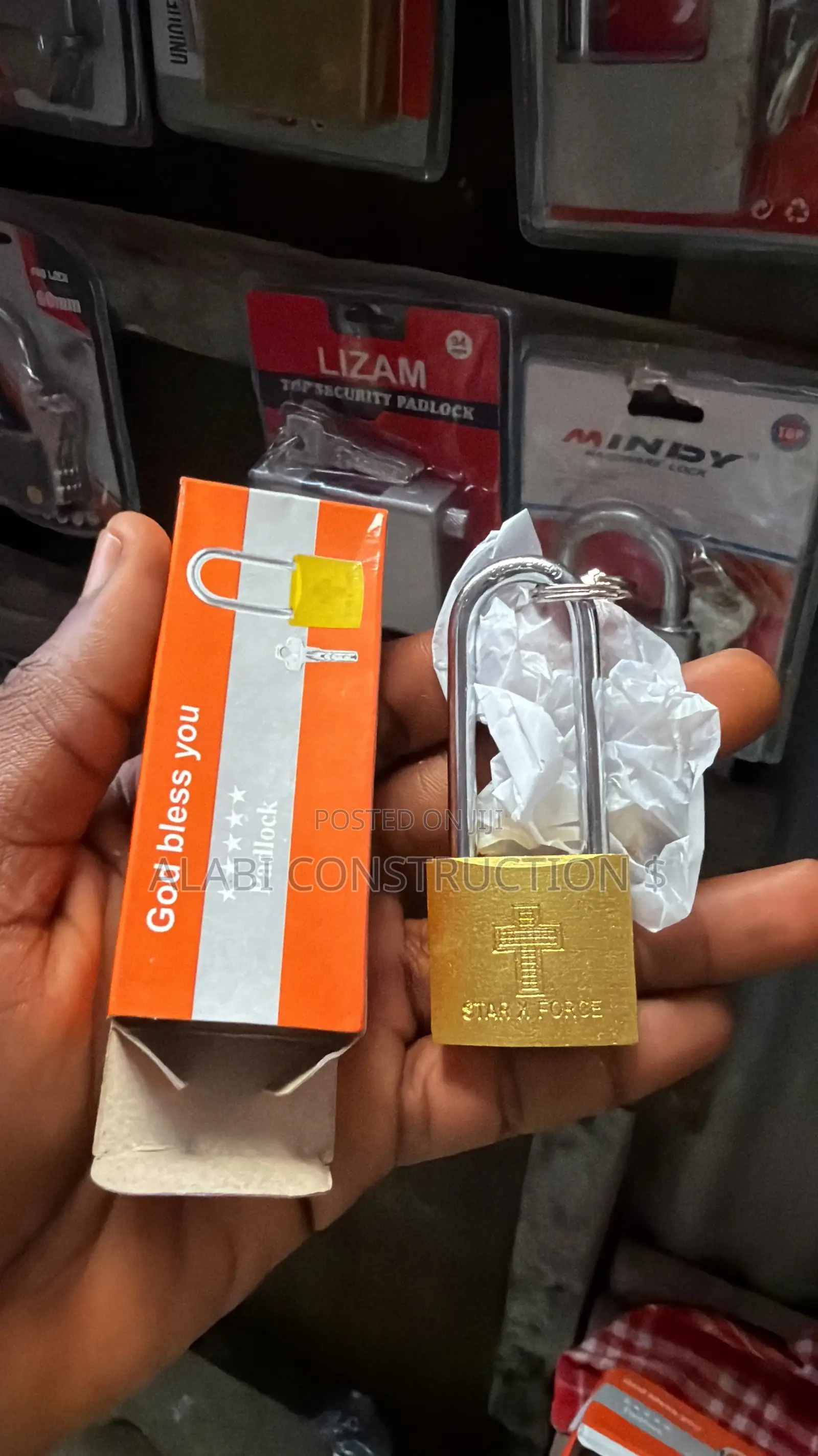 X Force Star Padlock