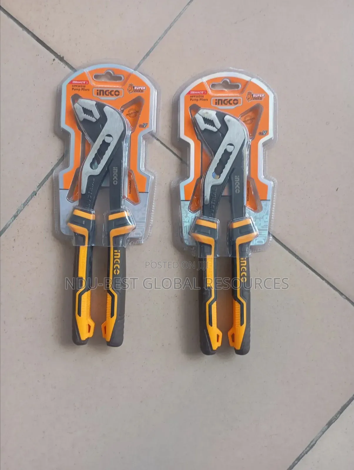 250mm (10-Inch) INGCO Pump Pliers/Gas Pliers