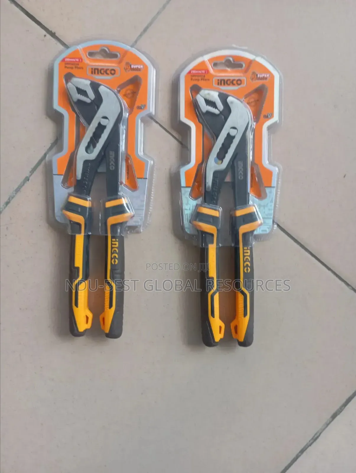 250mm (10-Inch) INGCO Pump Pliers/Gas Pliers