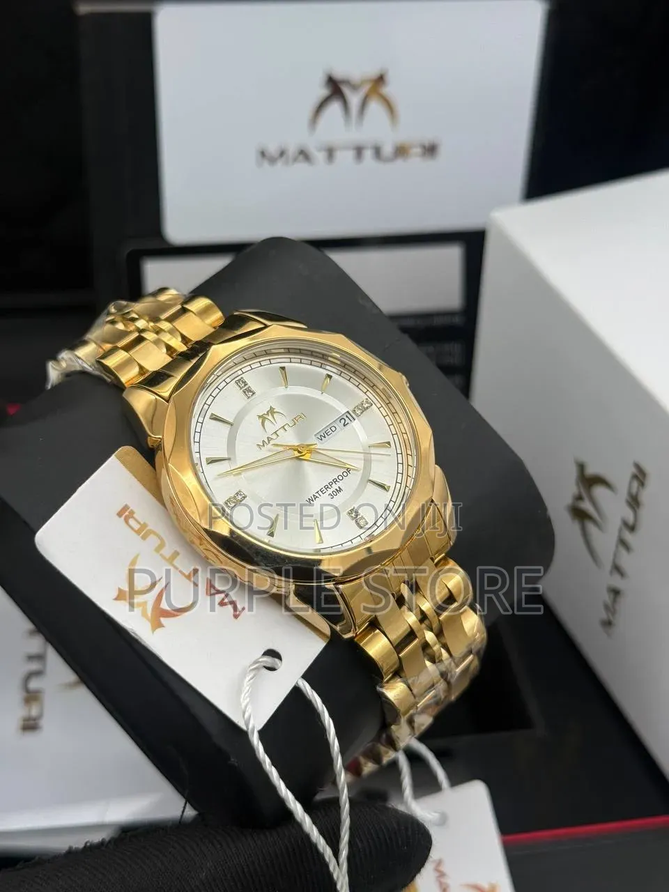 Matturi Unisex Water Resistant 30m Watch