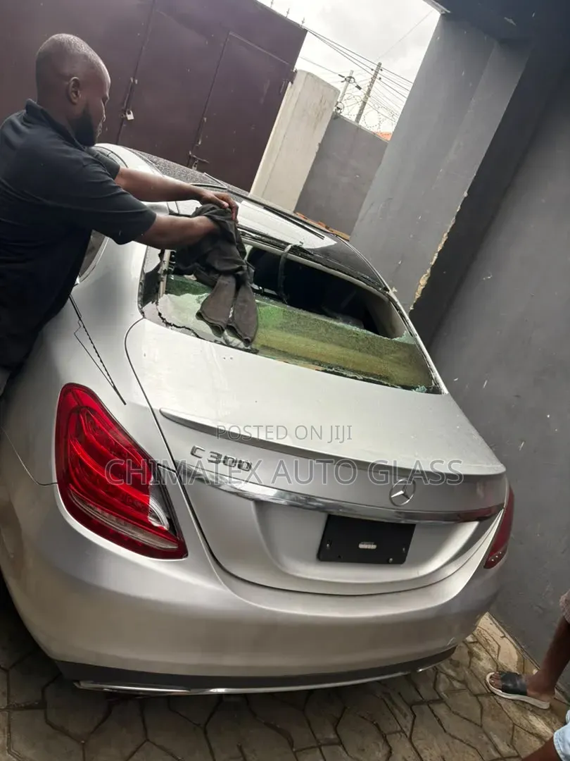 2017 C300 Back Glass Available Installed at Chimatex Auto Glass