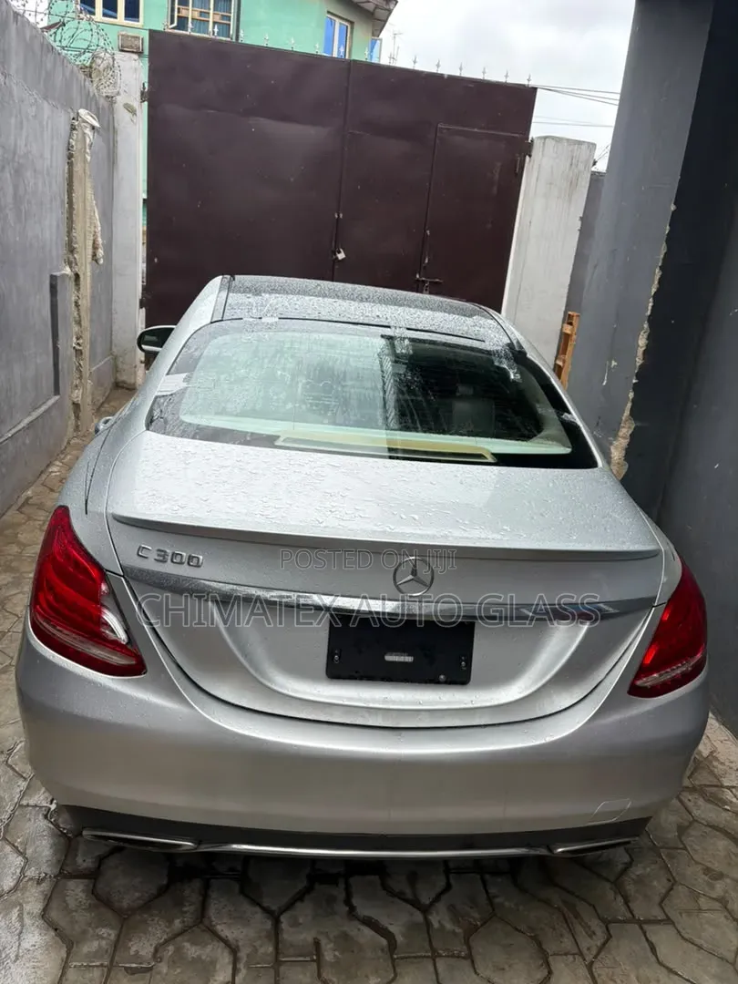 2017 C300 Back Glass Available Installed at Chimatex Auto Glass