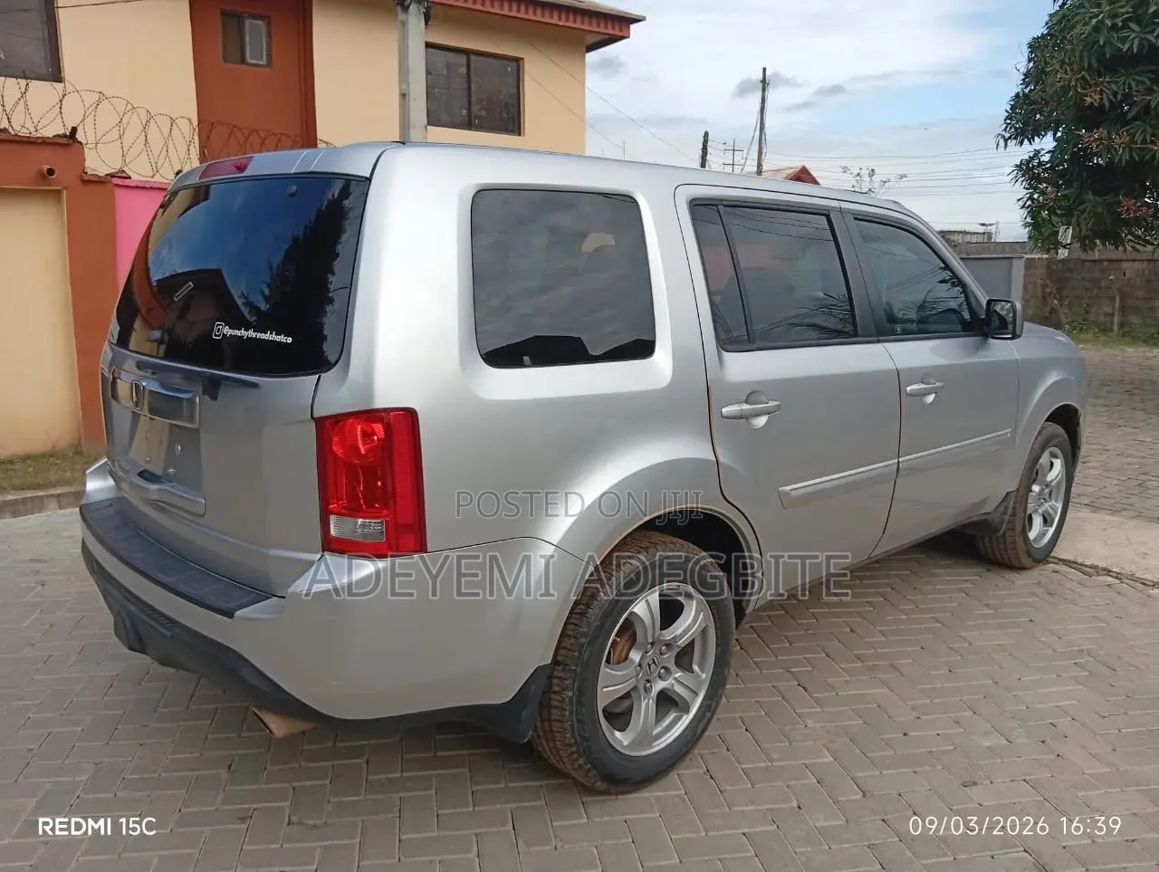 Honda Pilot 2012 Silver