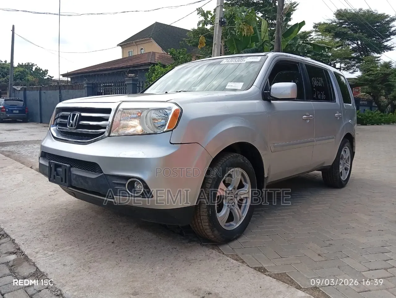 Honda Pilot 2012 Silver