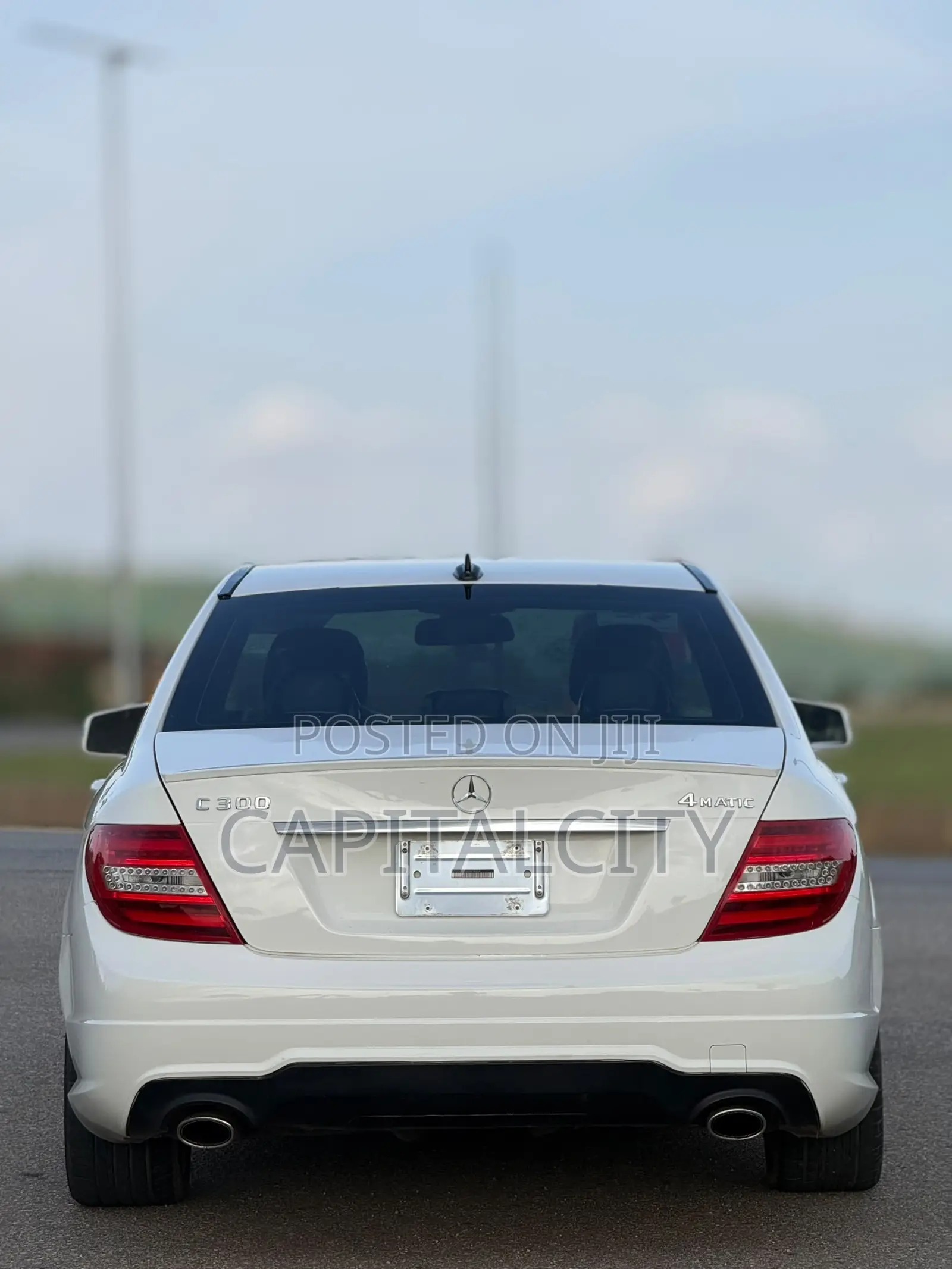Mercedes-Benz C300 Luxury 4Matic Sedan AWD (3.5L 6cyl 7A) 2013 White