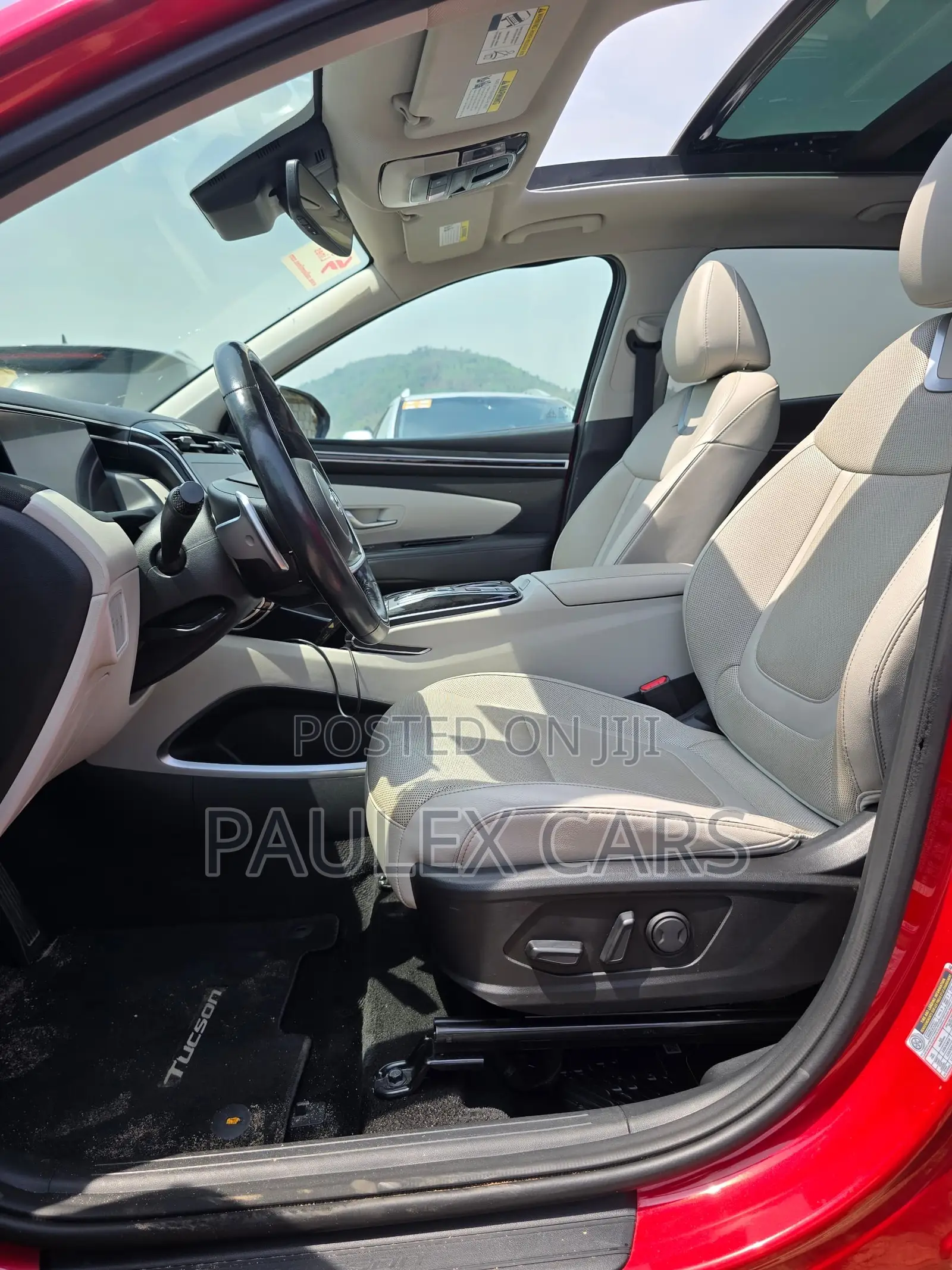 Hyundai Tucson Limited 2023 Red