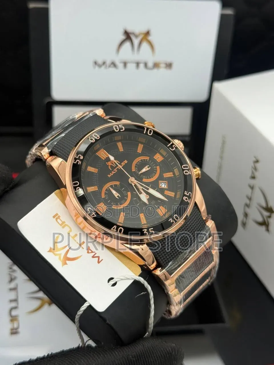 Matturi Solid Quality Men's Chronograph Watch