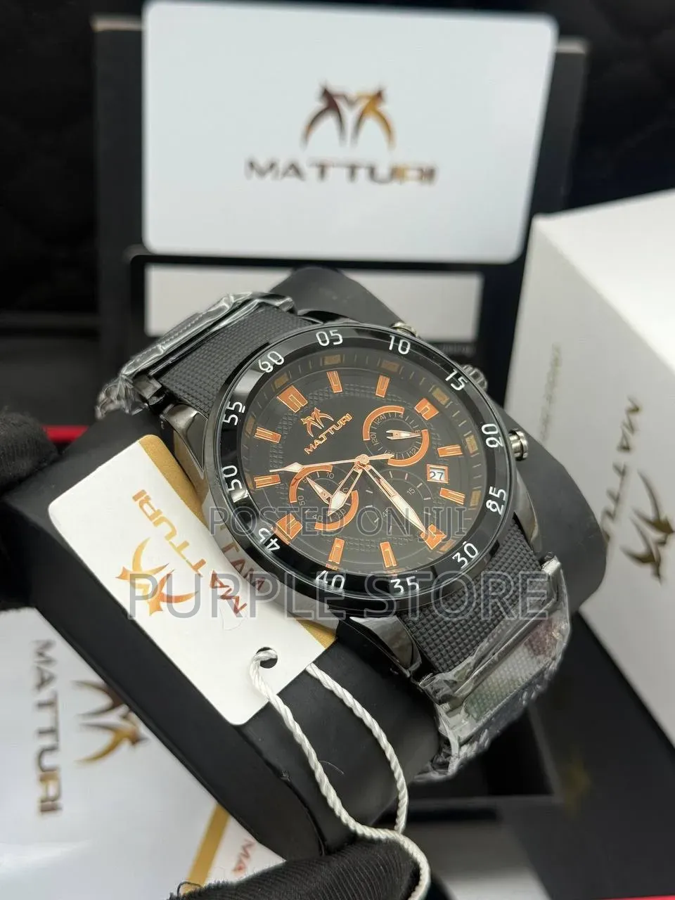 Matturi Solid Quality Men's Chronograph Watch