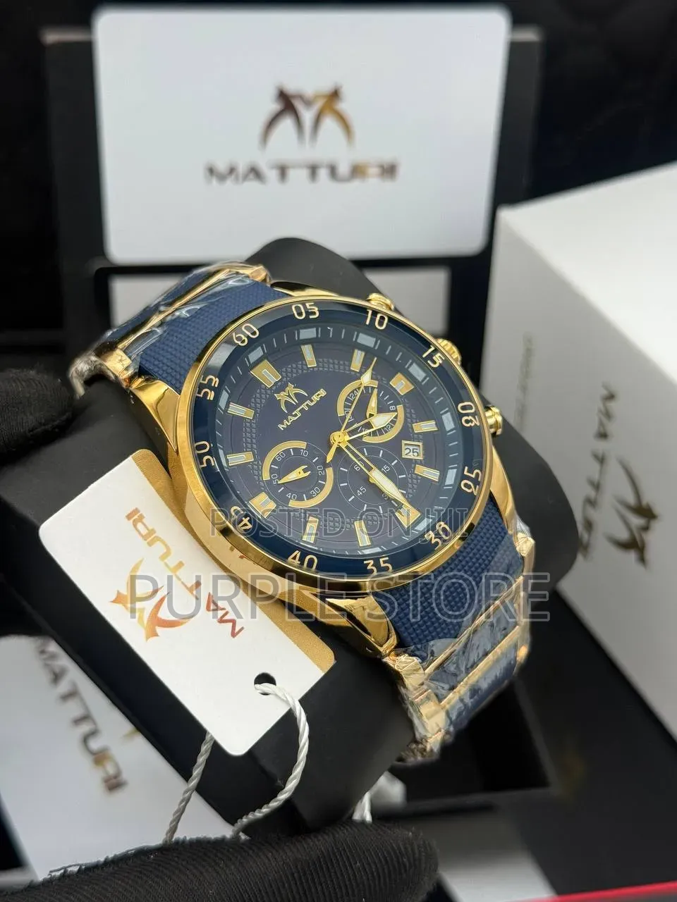 Matturi Solid Quality Men's Chronograph Watch