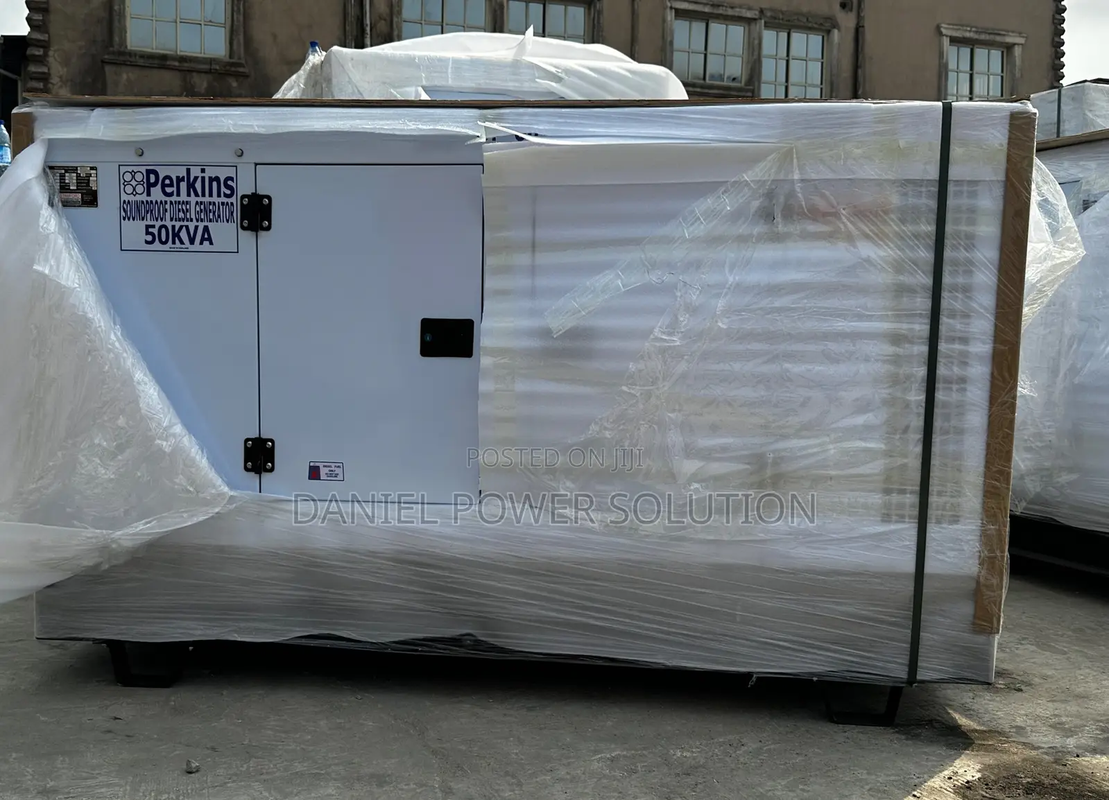 50kva Perkins Soundproof Diesel Generator 100% Copper Coil