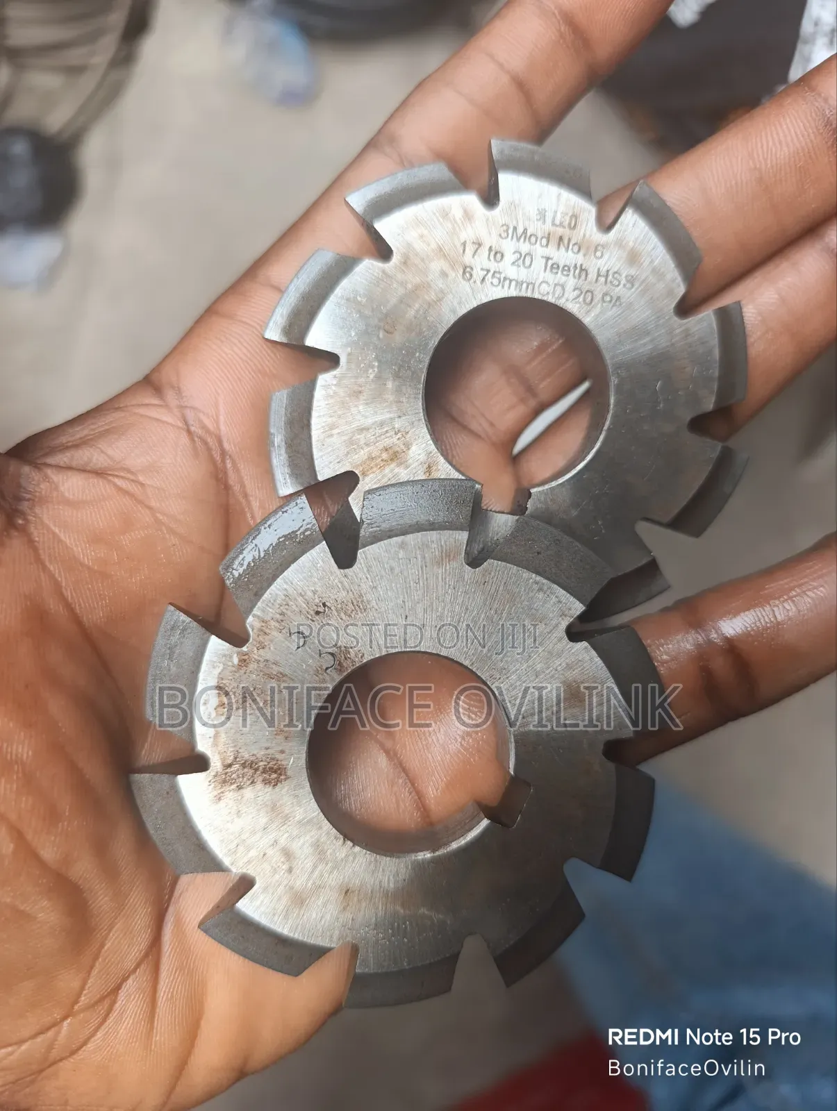 HSS (High-Speed Steel) Milling Gear Cutter No. 3