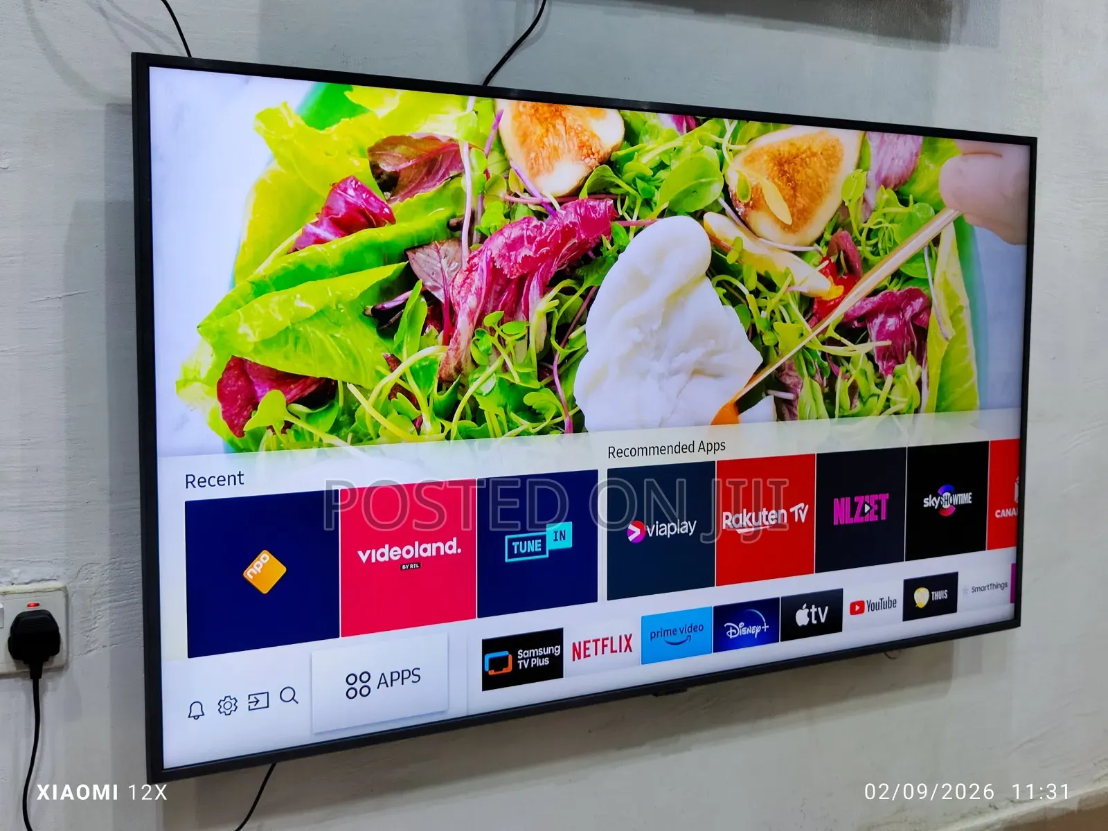 55" Inches Samsung Crystal Clear Premium Uhd HDR Smart TV