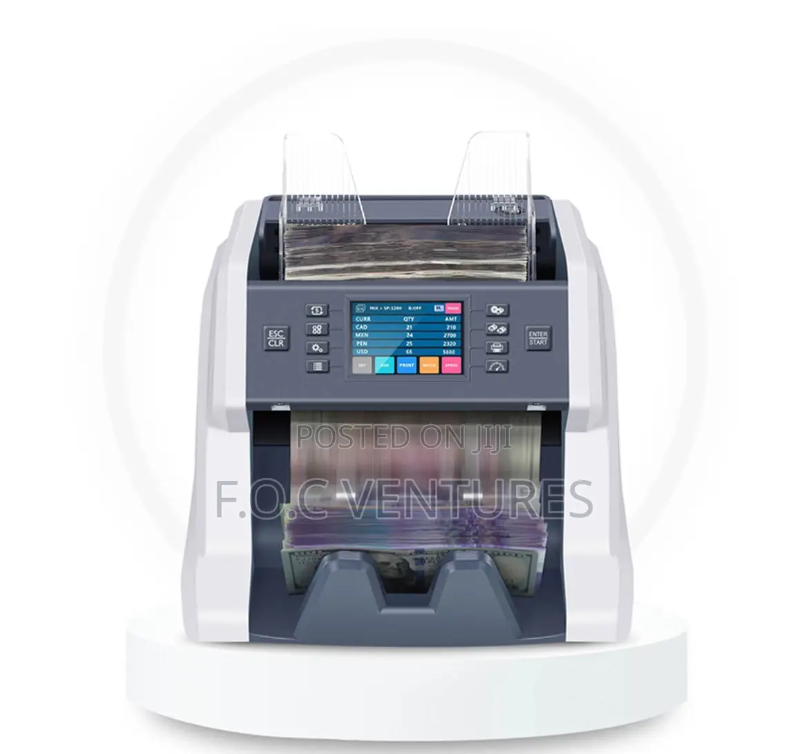 BC 55 Fx Multi Currency Counter