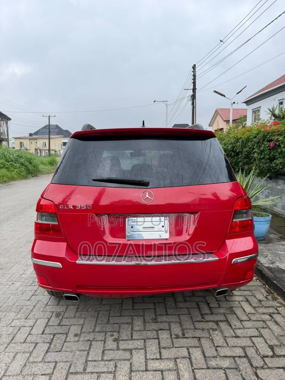 Mercedes-Benz GLK-Class 2011 Red