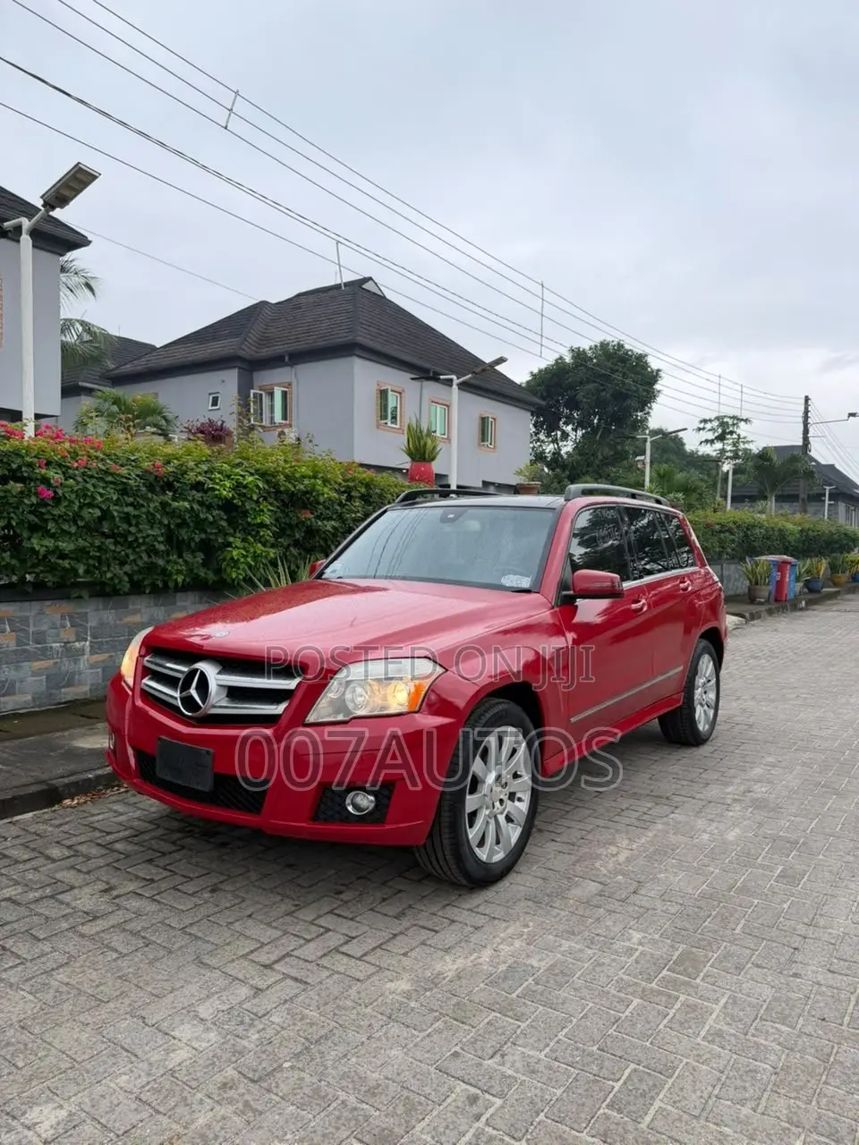 Mercedes-Benz GLK-Class 2011 Red