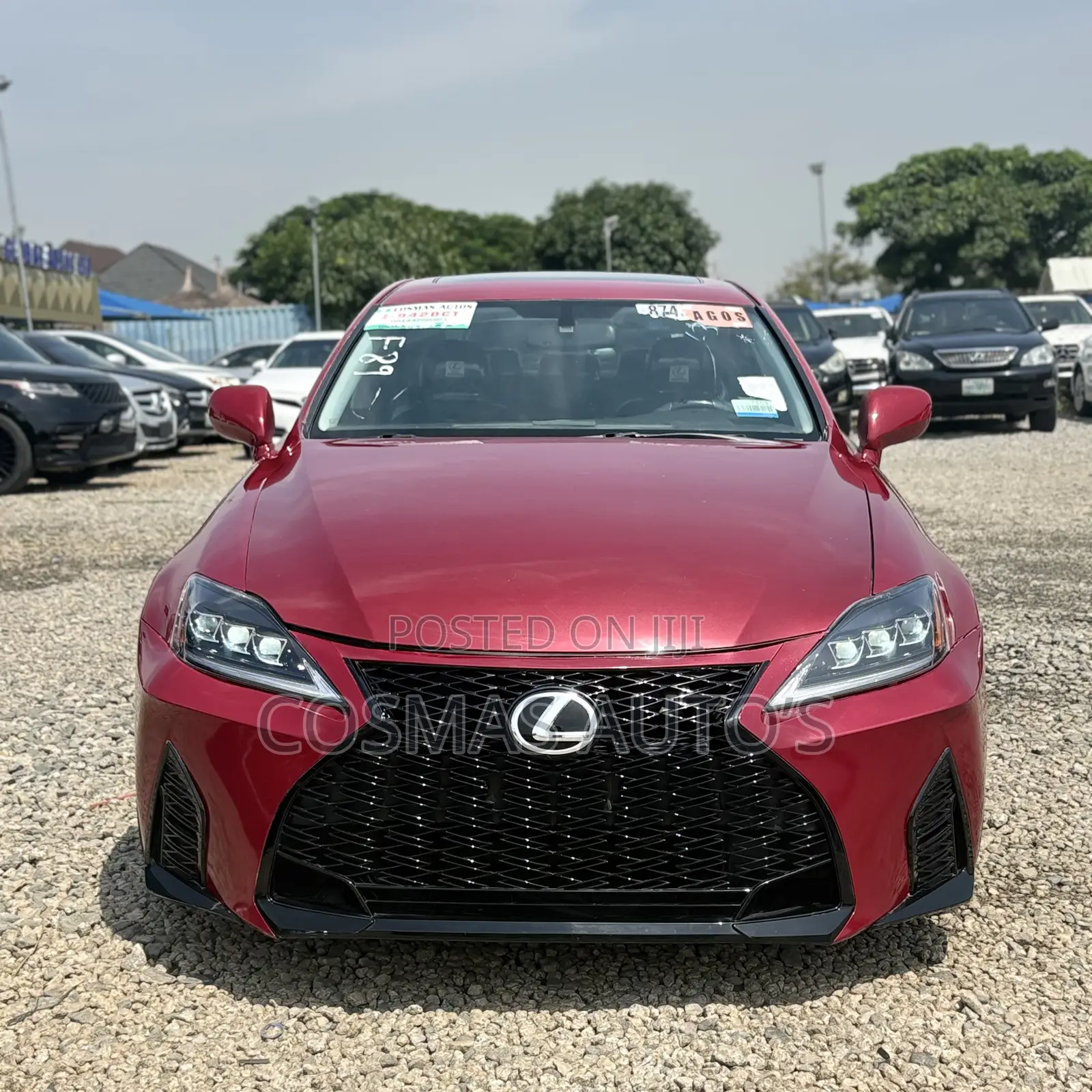 Lexus IS 250 2008 Red