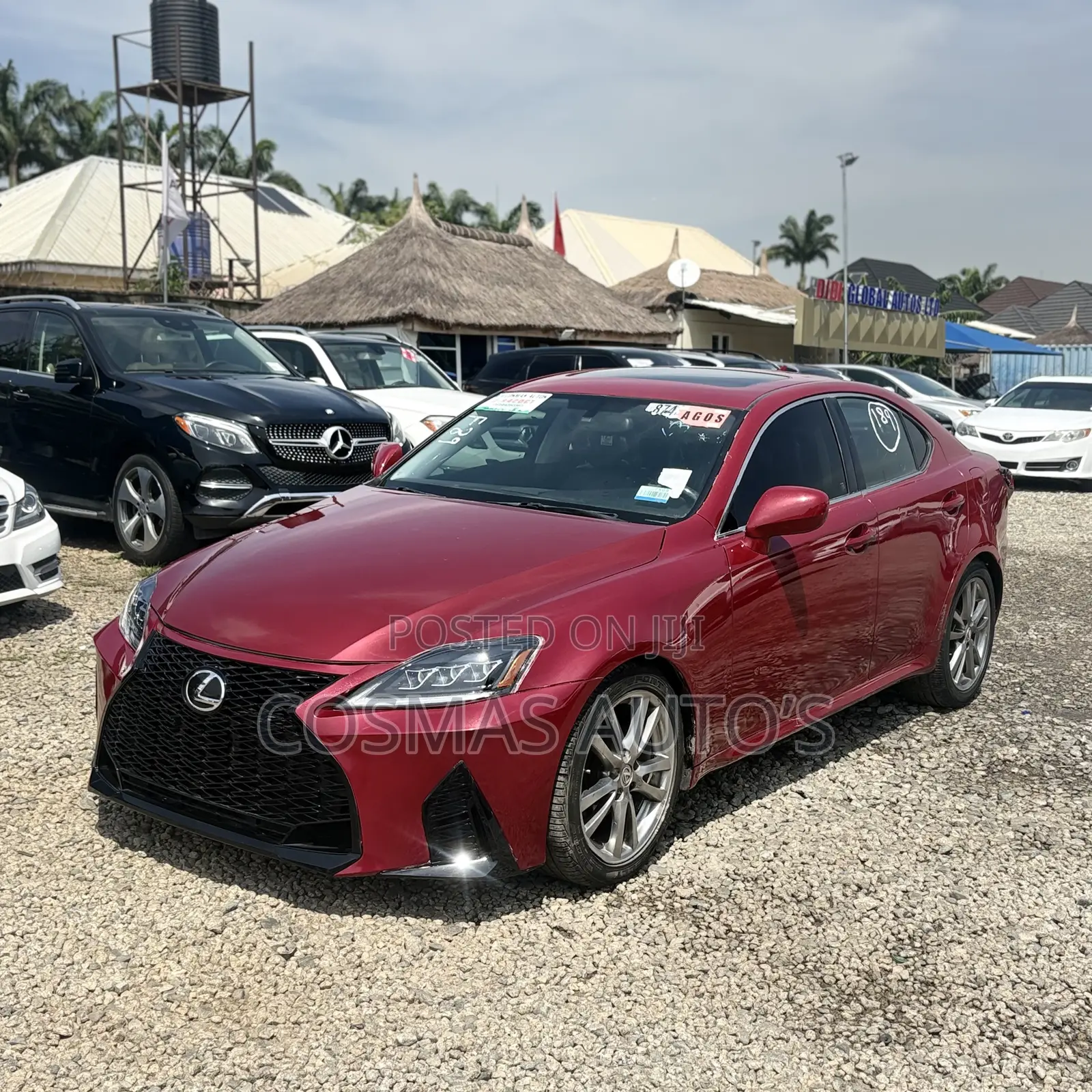 Lexus IS 250 2008 Red