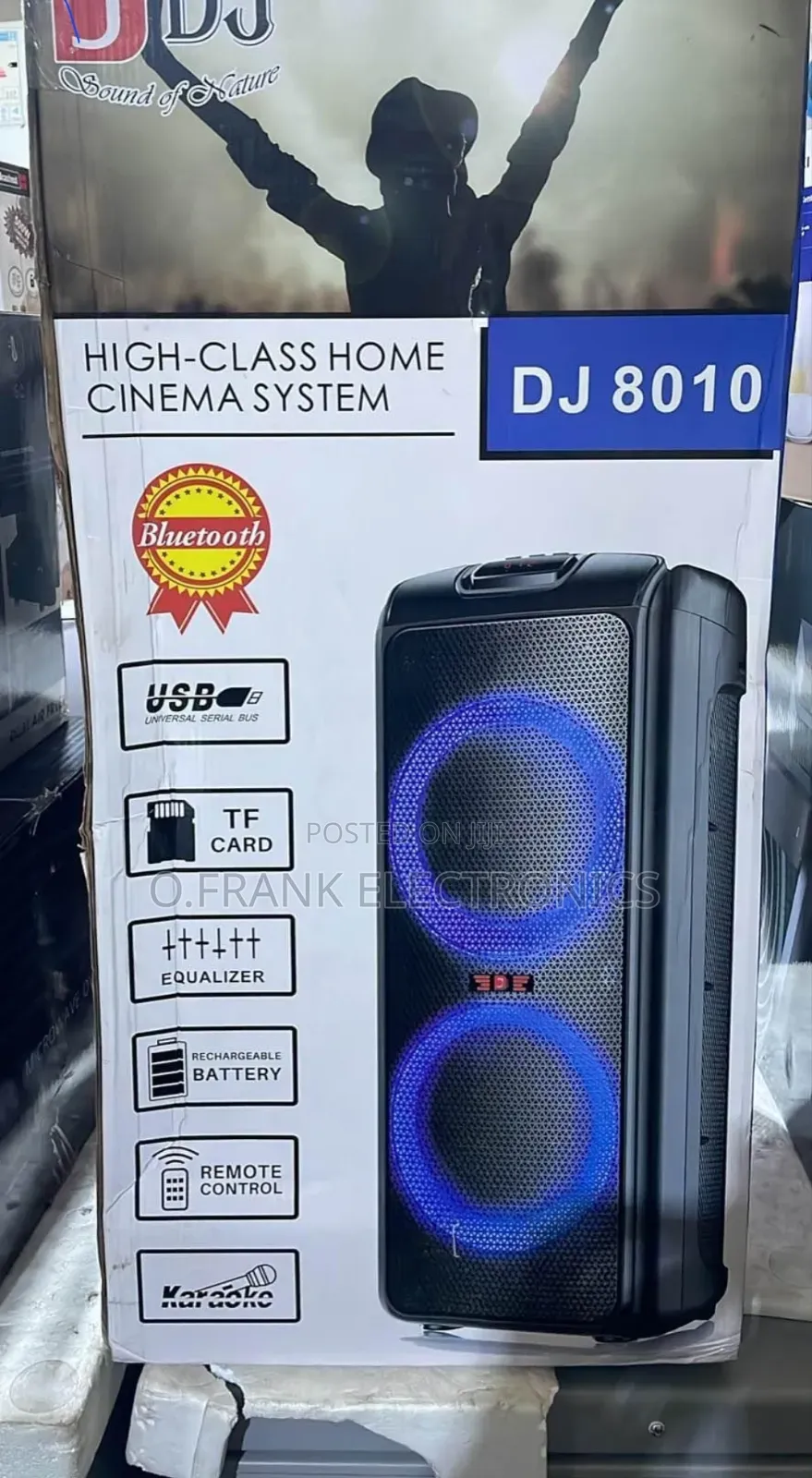 Rechargeable Mobile Music Box Speaker