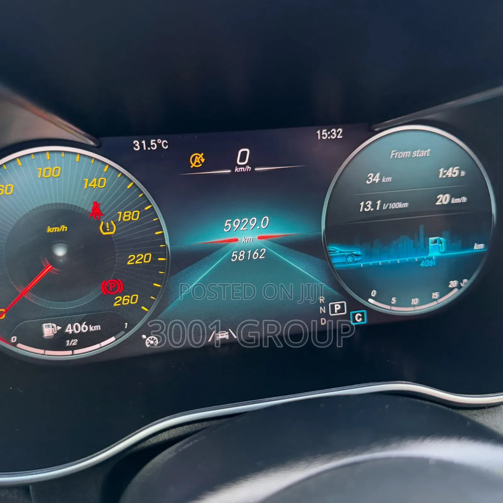 Mercedes-Benz C300 2021 Black
