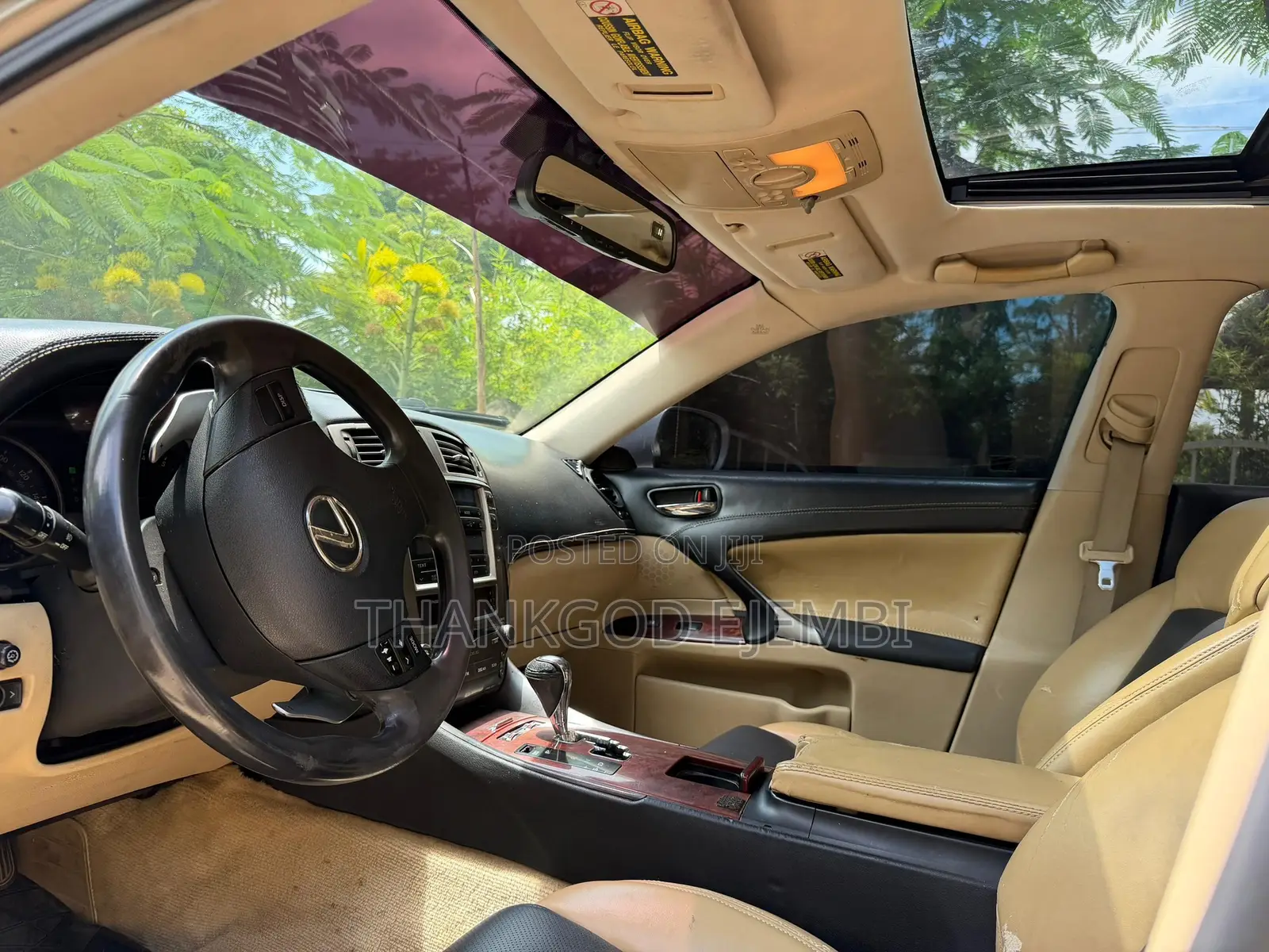 Lexus IS 350 2008 Gold